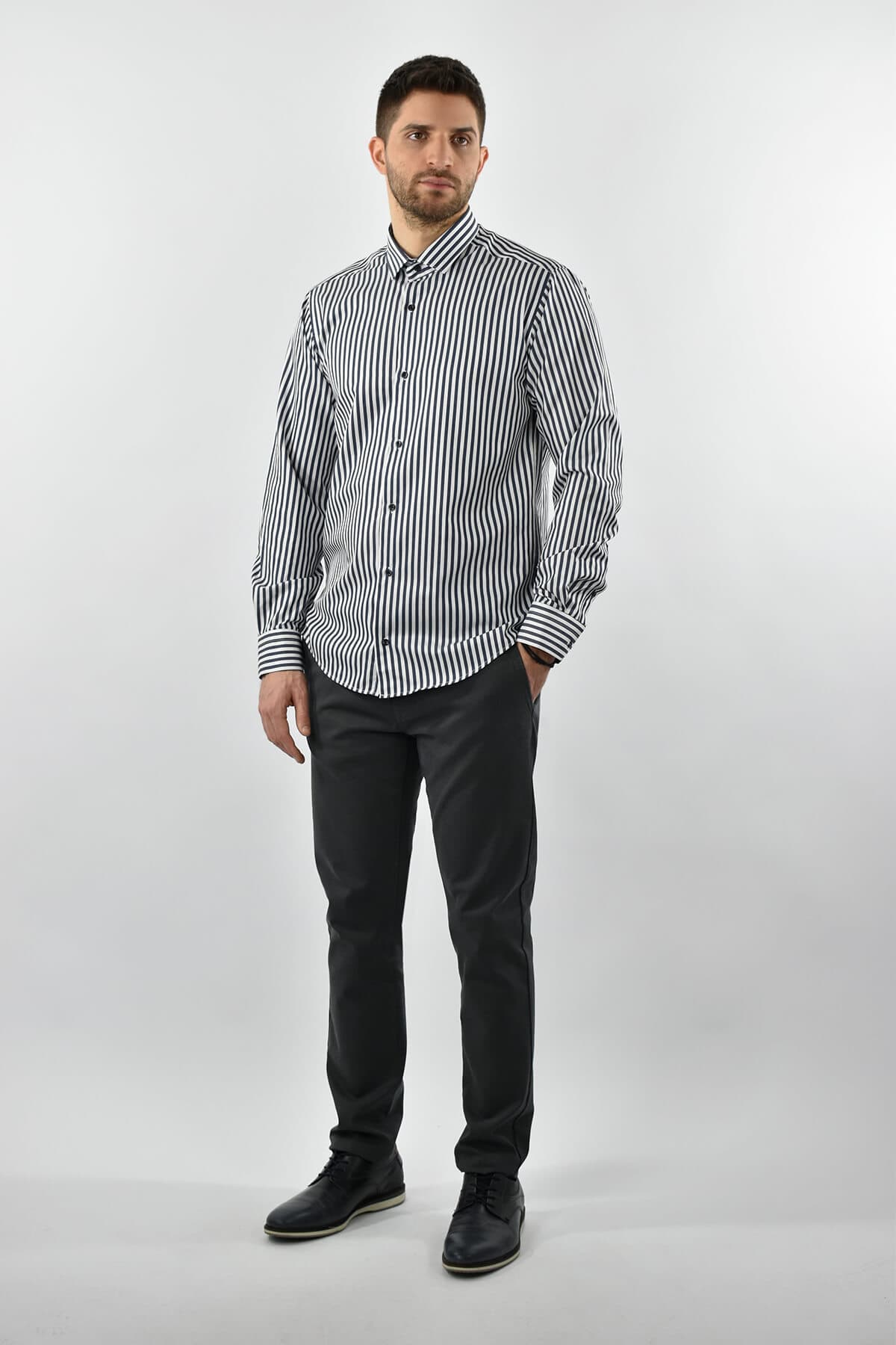 Endeson Πουκάμισο Με Ρίγα