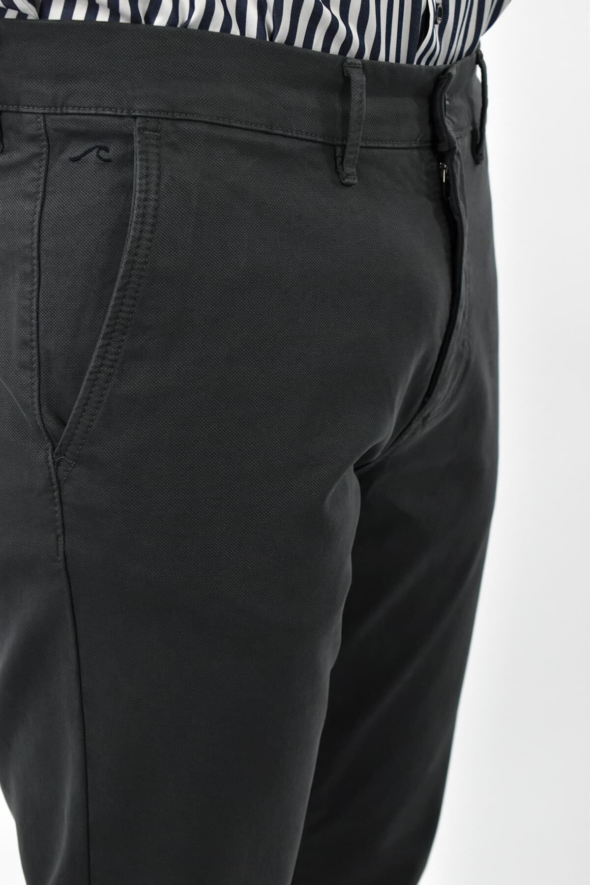 Men's Chino Pants Red Wave Gray