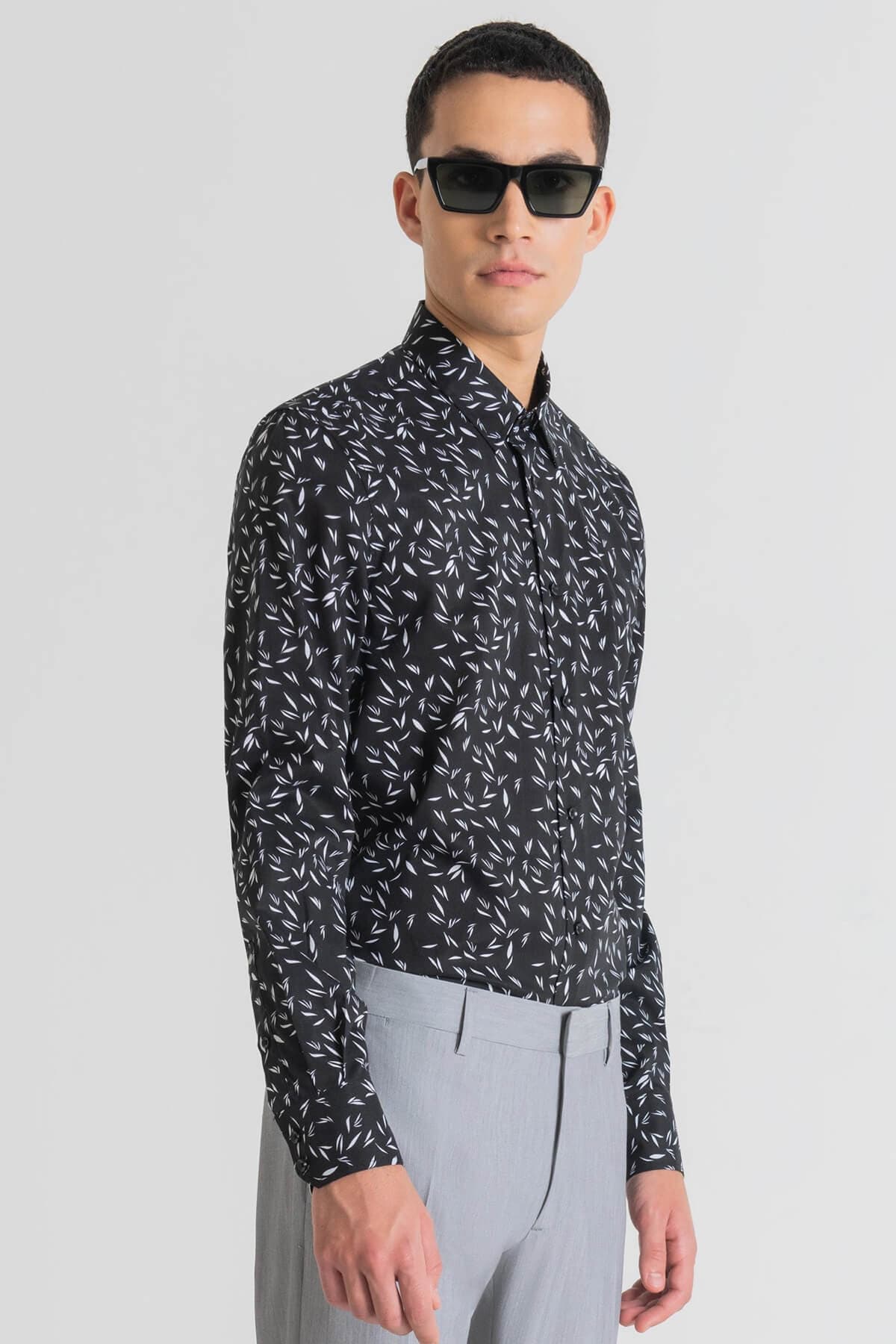 Men's Shirts Antony Morato Black