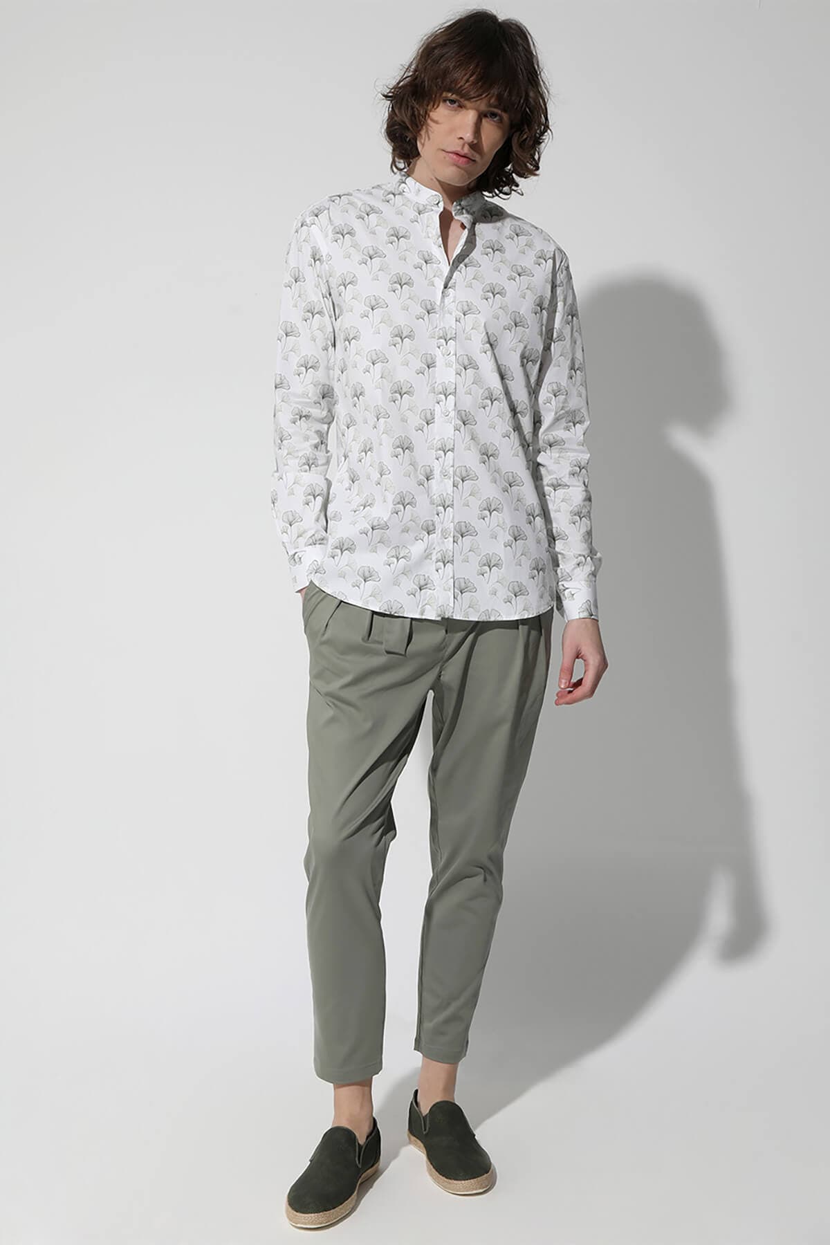 Men's Chino Pants Makan Green