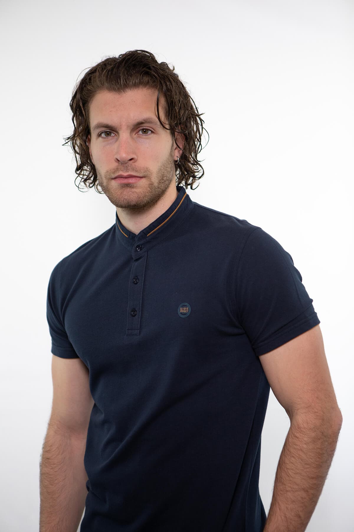 Side Effect Μπλούζα Πόλο - Σκούρο‌‌ μπλε