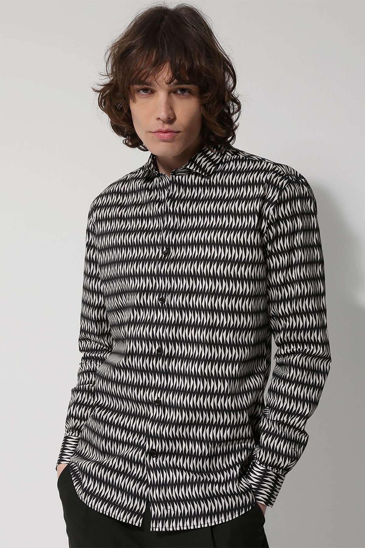 Makan Πουκάμισο Με Σχέδιο FRANCO