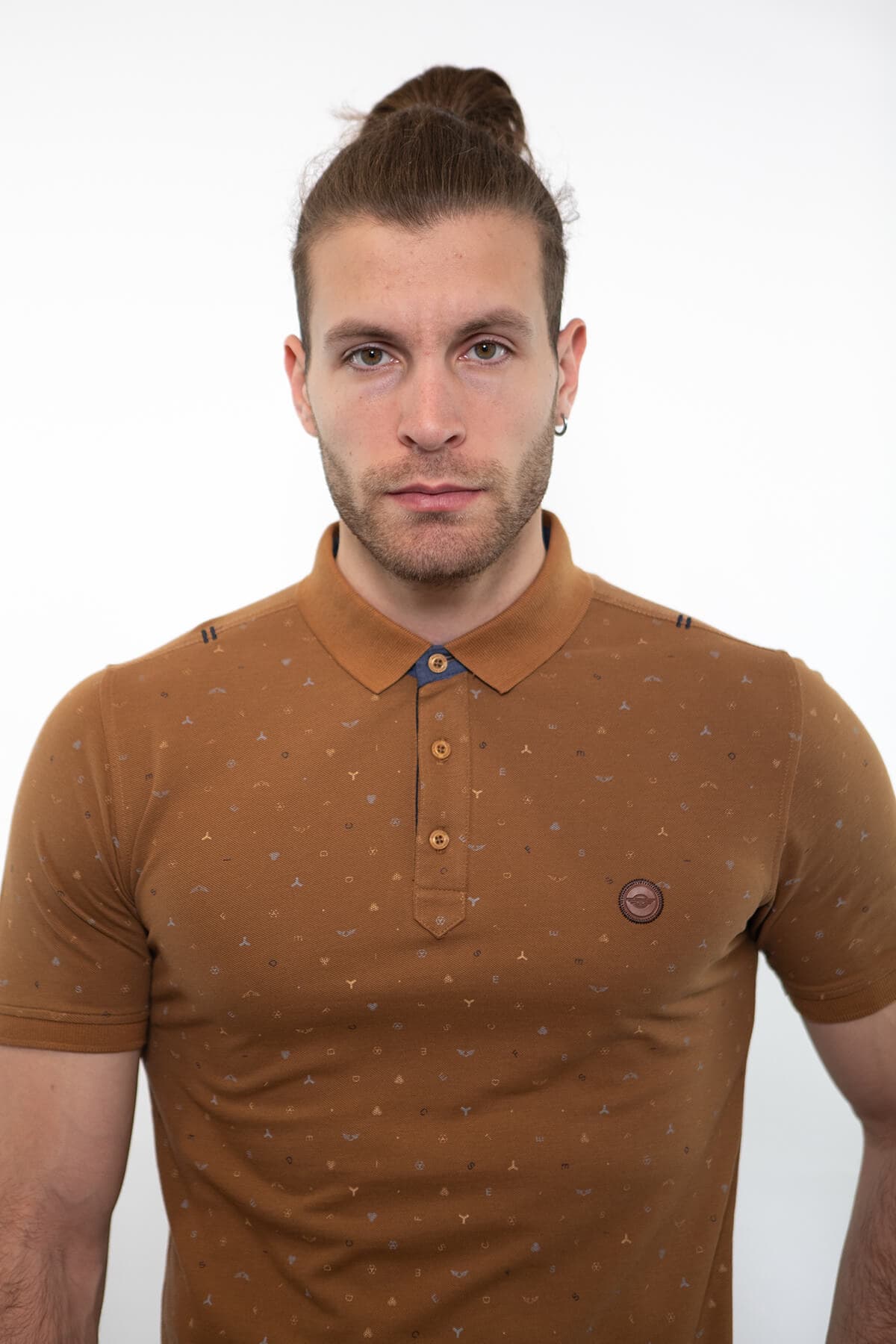 Side Effect Μπλούζα Πόλο Με Μικροσχέδιο