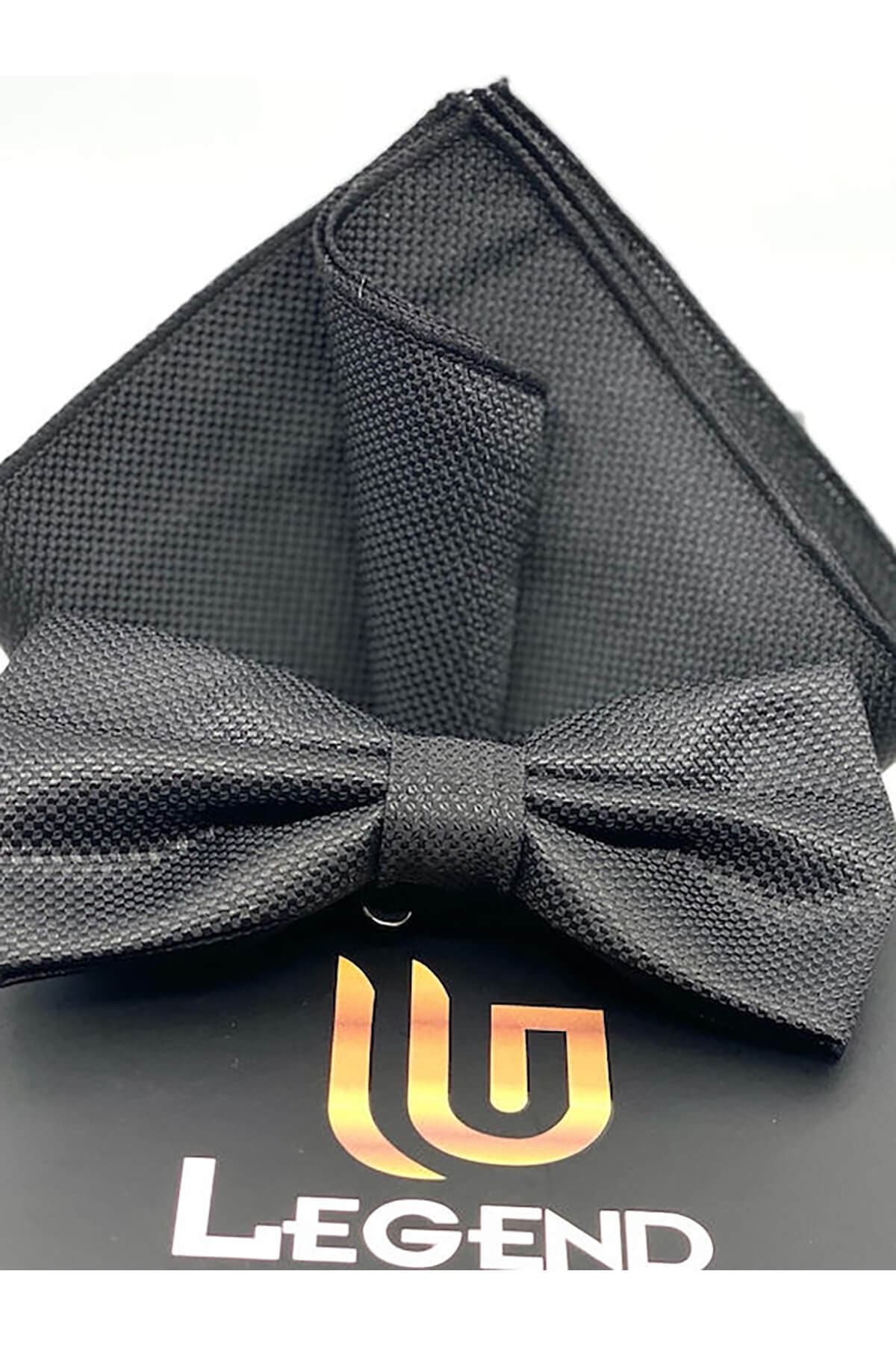 Legend Accessories Σετ Oxford Παπιγιόν με Μαντήλι