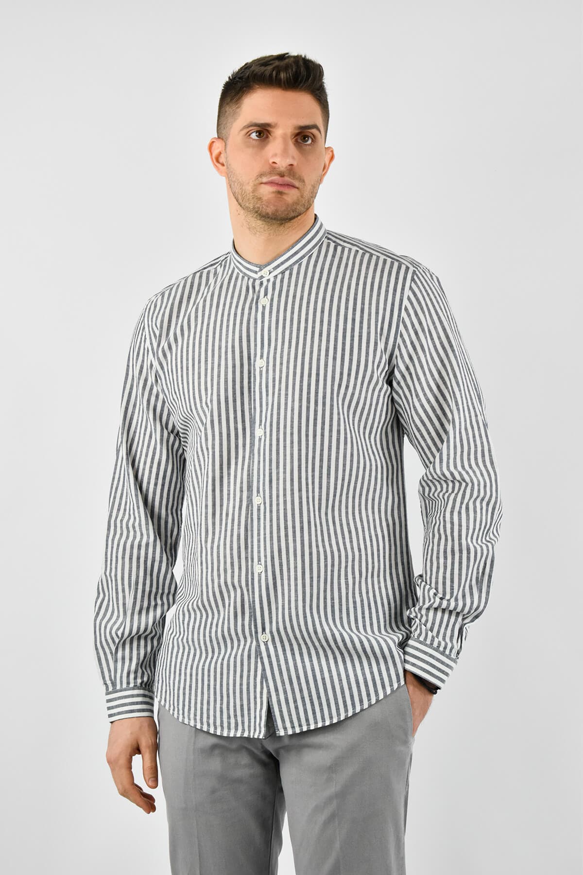 Men's Shirts Antony Morato Gray