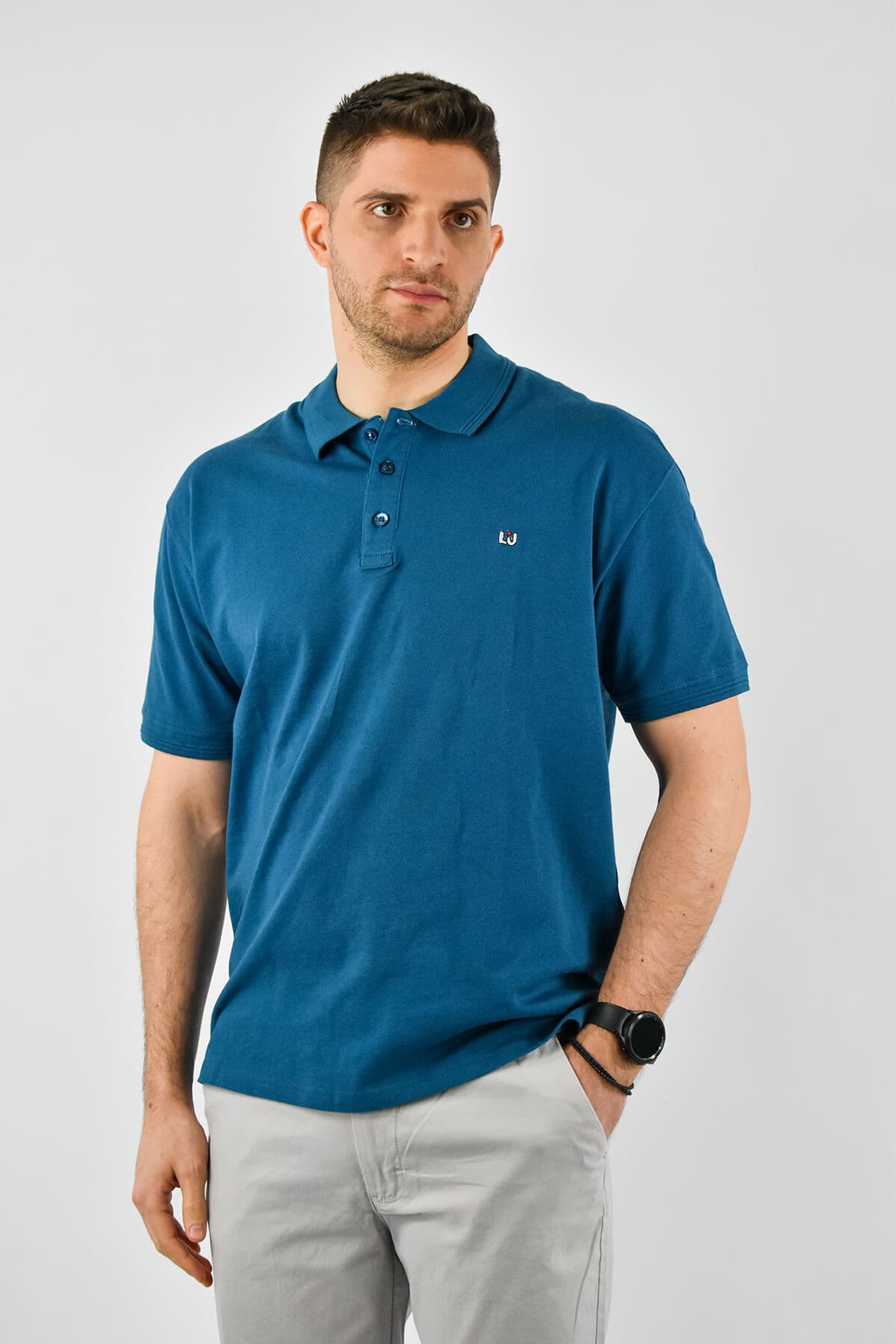 Men's Polo Shirts Leonardo Uomo Multicolor