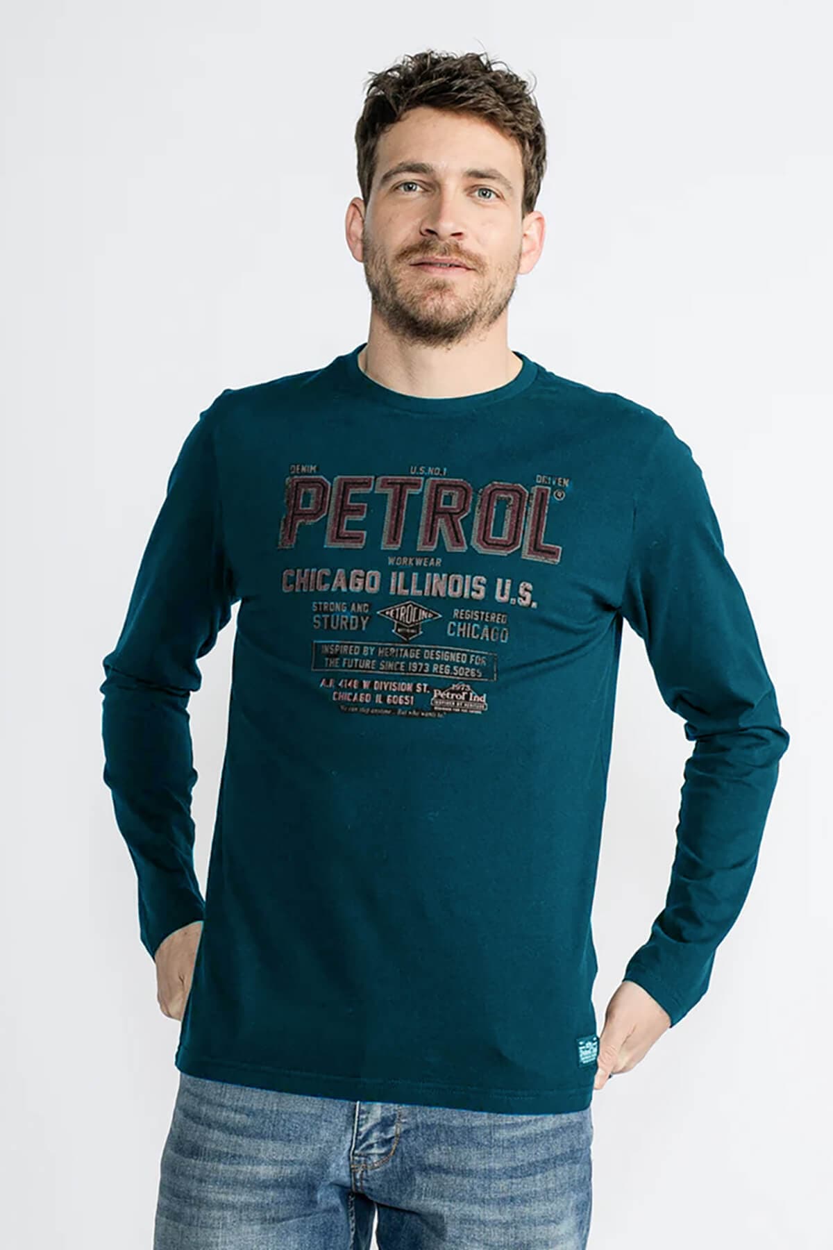 Petrol Industries Μπλούζα Με Artwork Colstrip