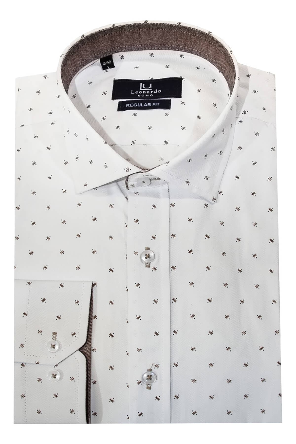 Men's Shirts Leonardo Uomo White