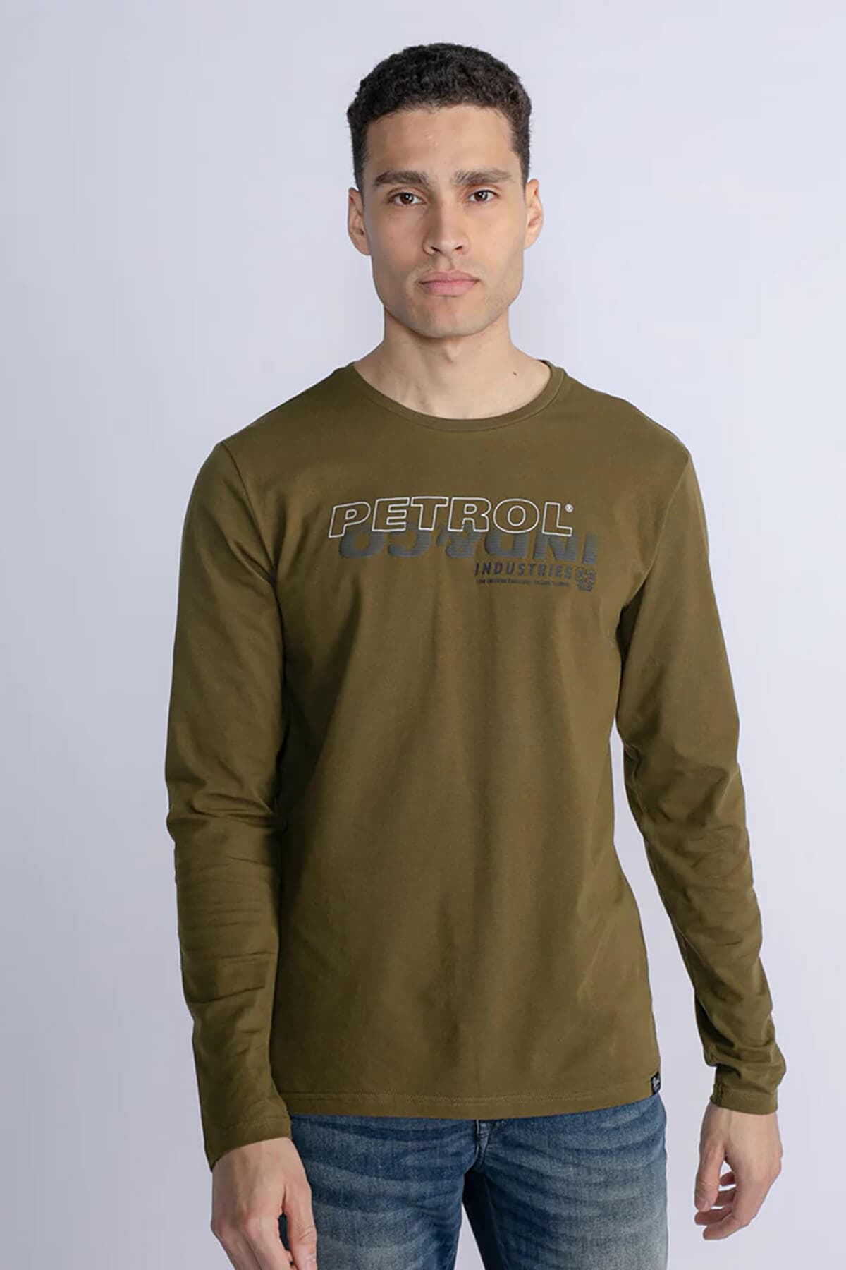 Petrol Industries Μπλούζα Με Logo Wahpeton