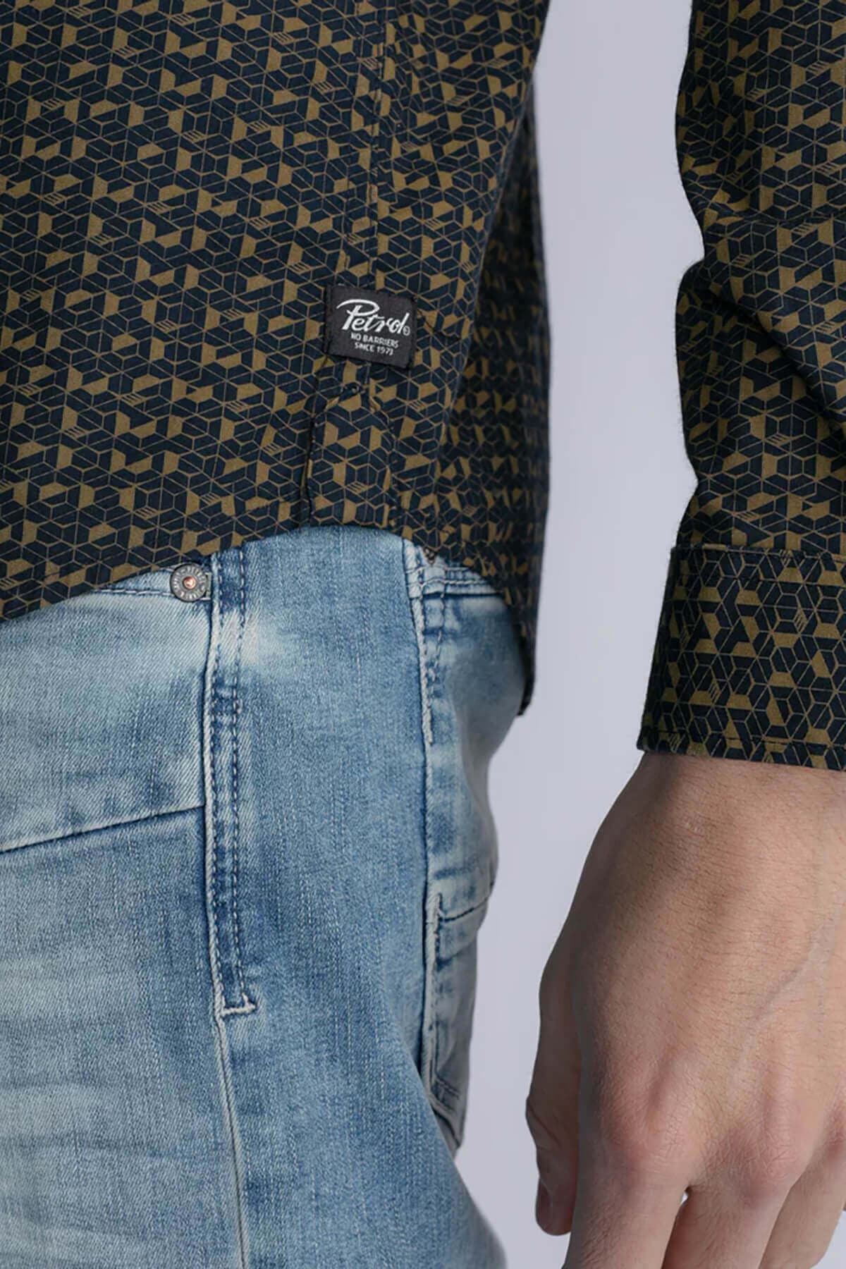 Petrol Industries Πουκάμισο Με All-Over Print Hazen