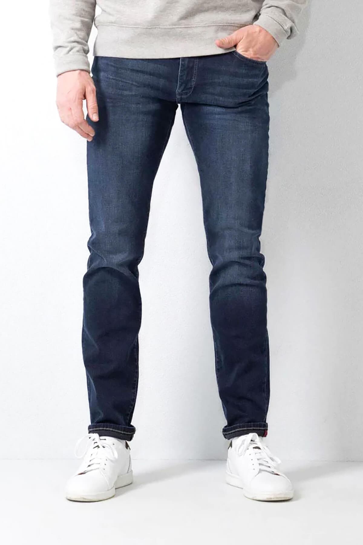 Petrol Industries Παντελόνι Τζιν - Σκούρο‌‌ μπλε