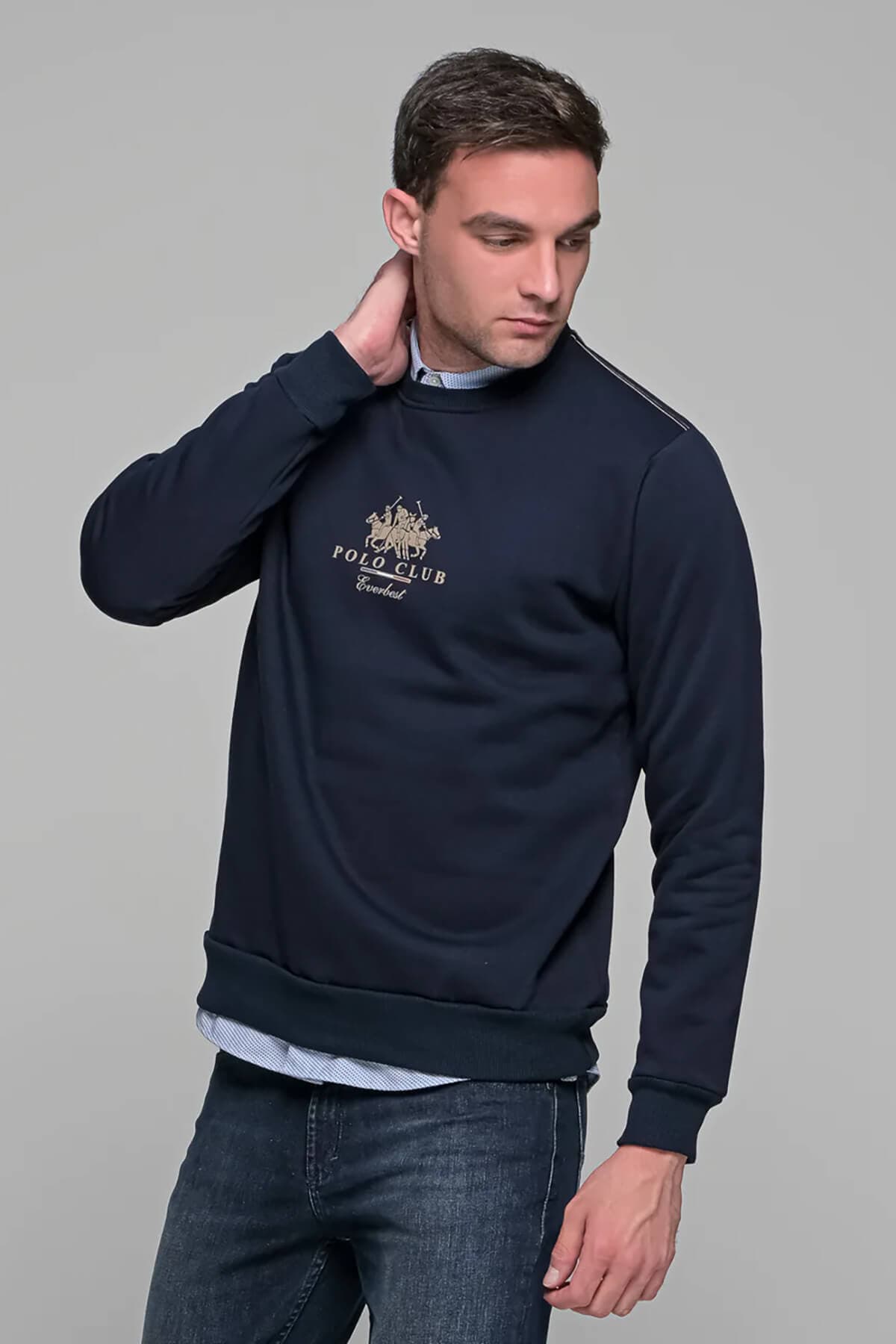 Everbest Μπλούζα Φούτερ Polo Club