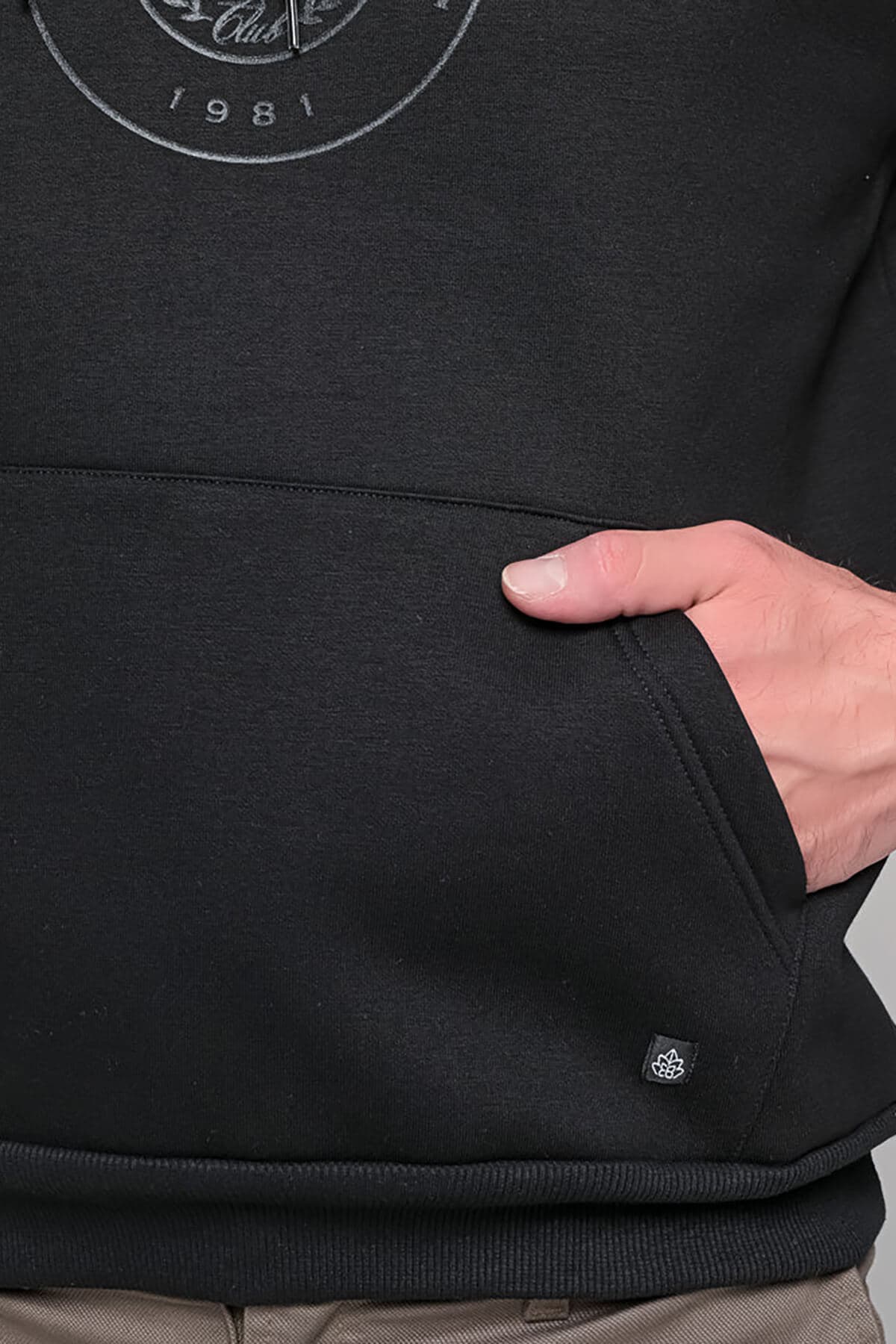 Everbest Μπλούζα Φούτερ Με Κουκούλα Circle