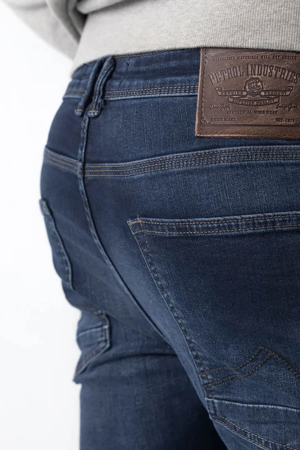 Petrol Industries Παντελόνι Τζιν - Σκούρο‌‌ μπλε