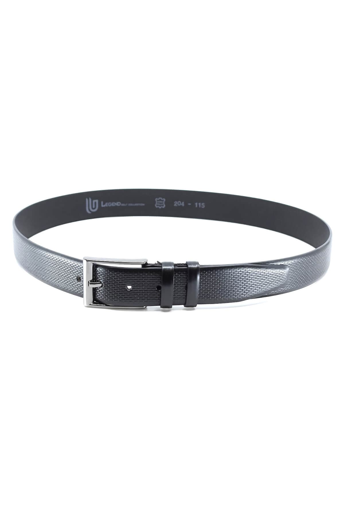 Legend Accessories Δερμάτινη Ζώνη