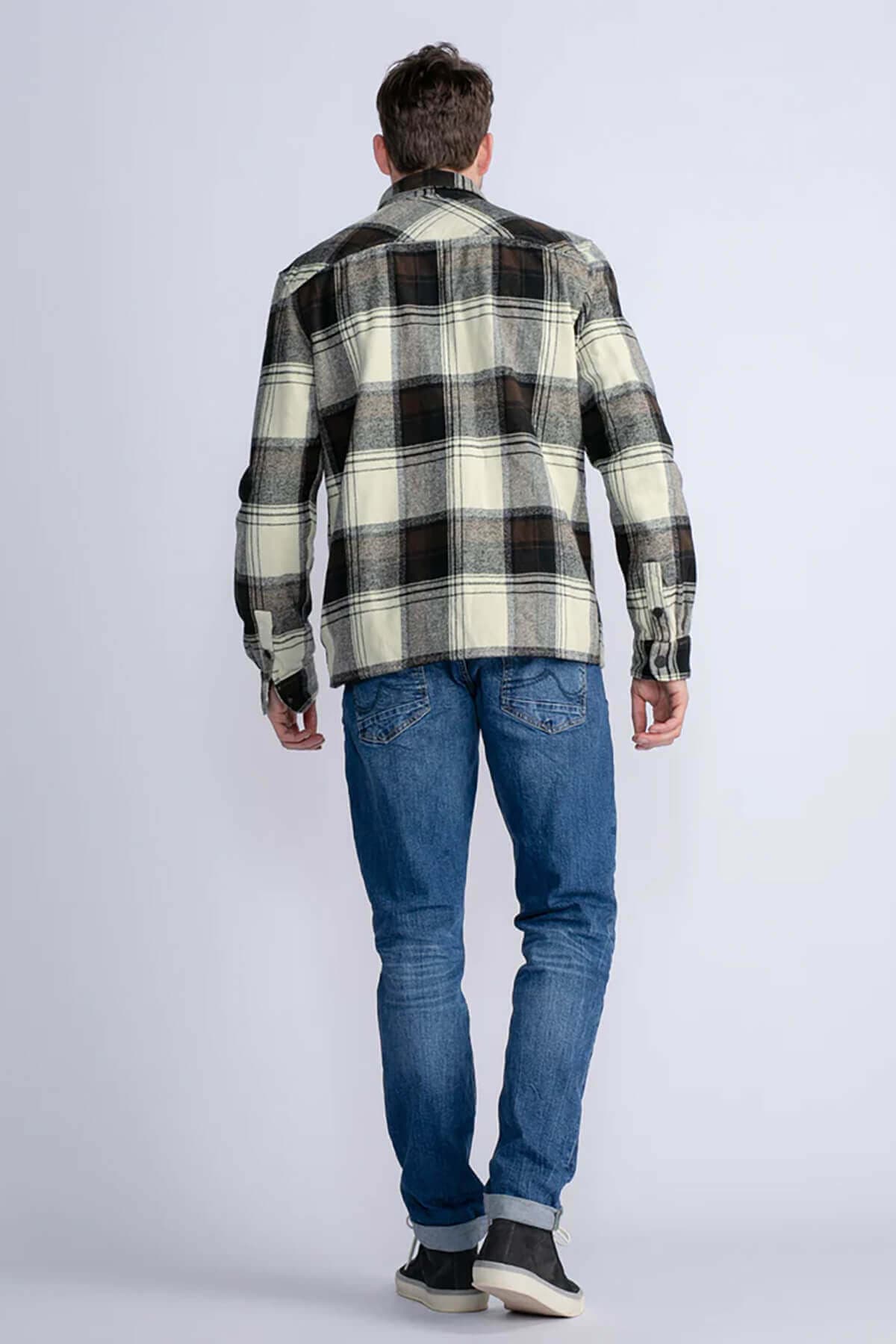 Petrol Industries Καρό Overshirt Streator