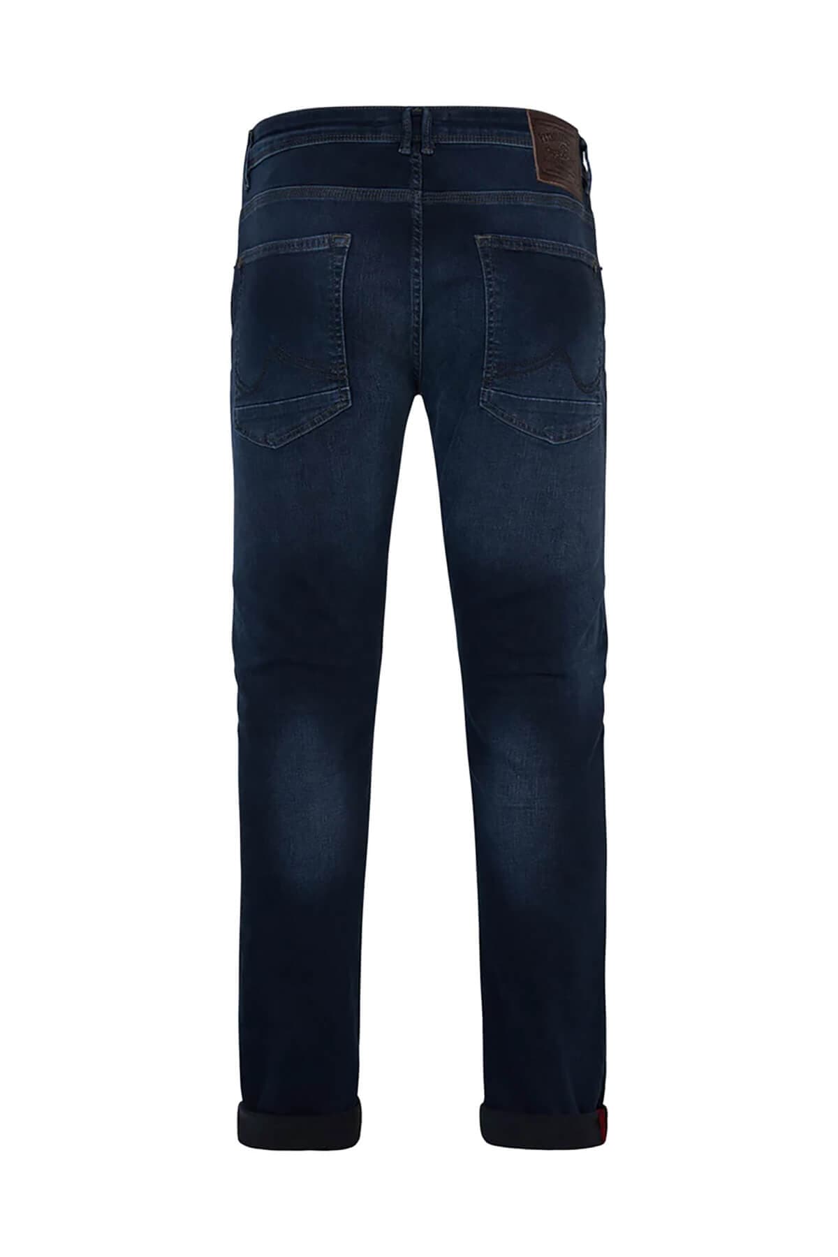 Petrol Industries Παντελόνι Τζιν - Σκούρο‌‌ μπλε