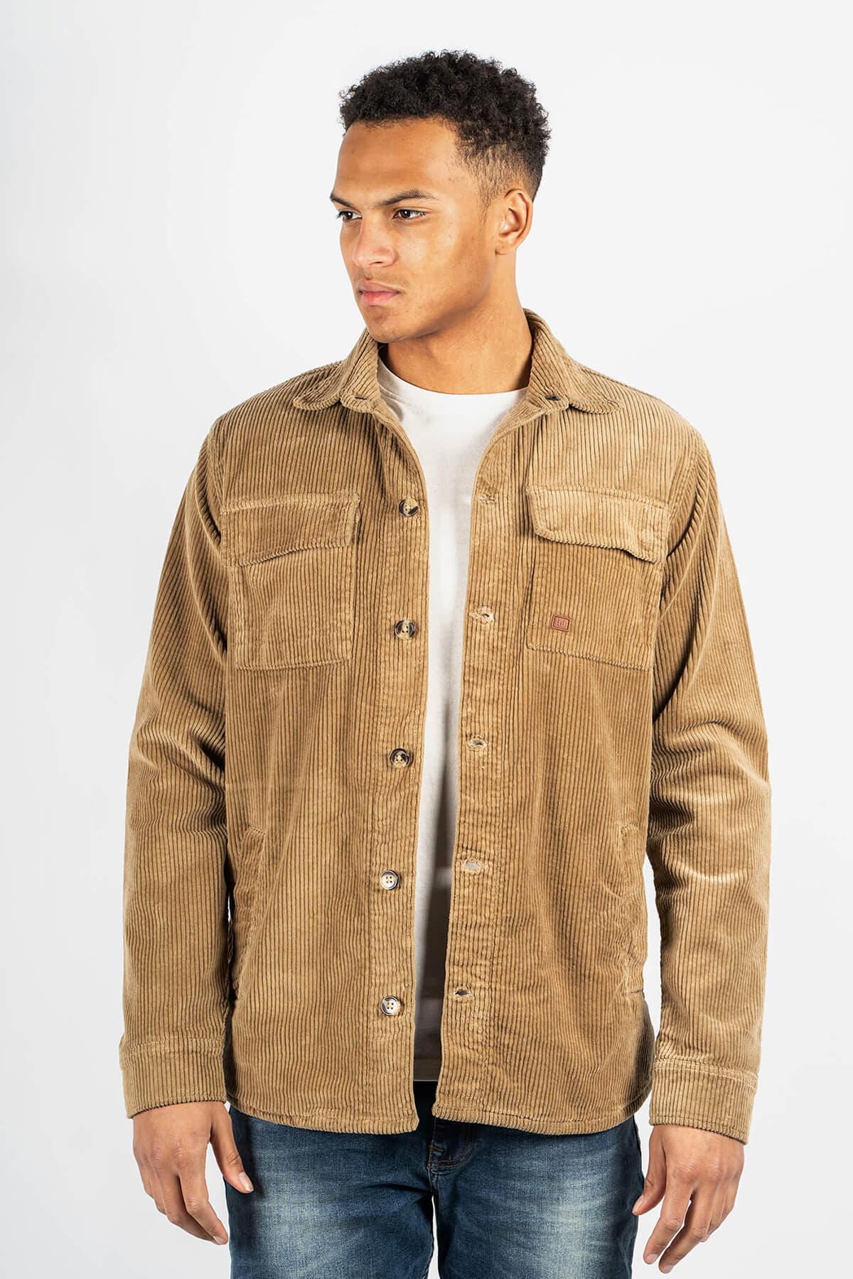 Men's Shirts Marcus Beige