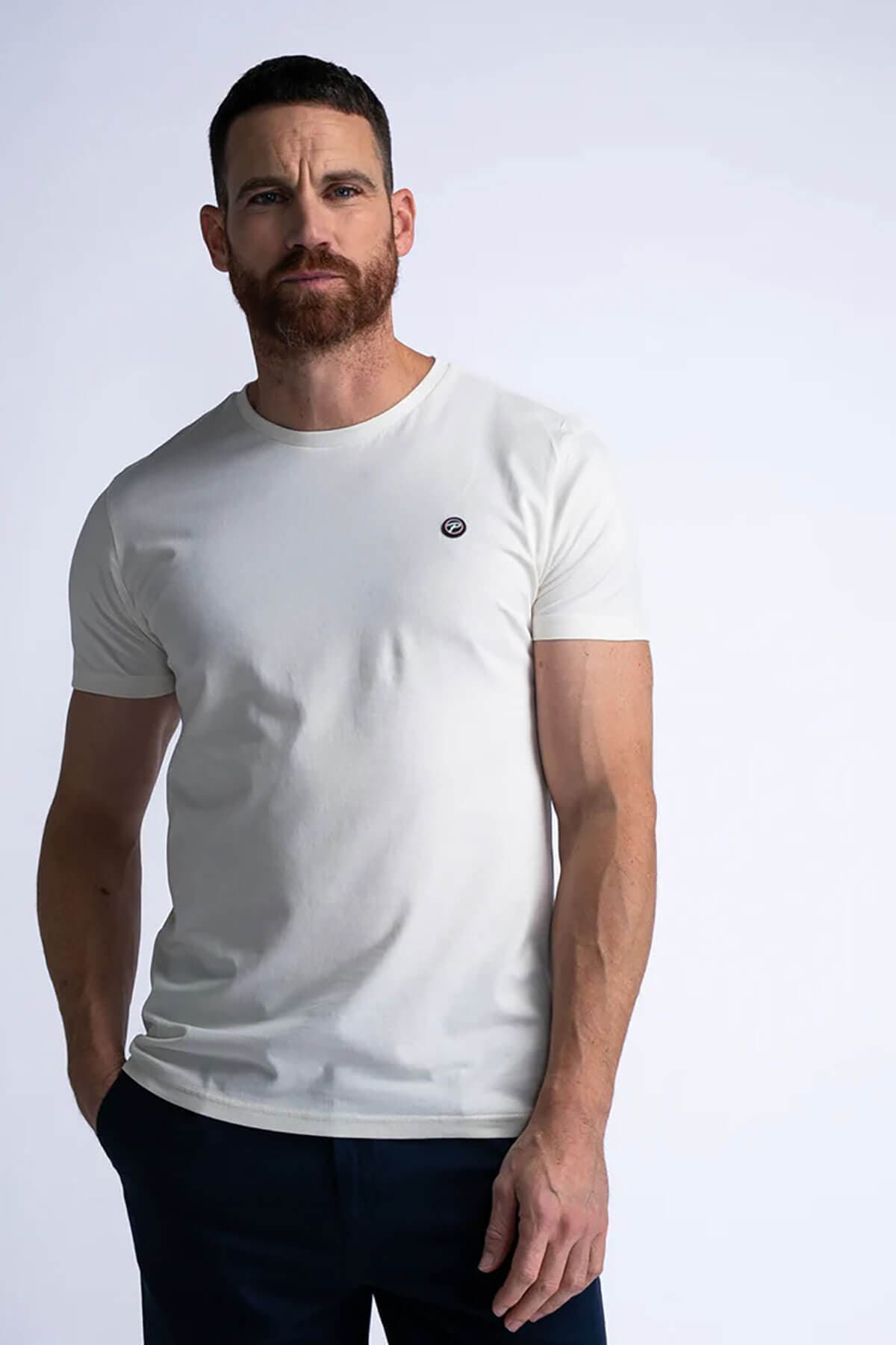 Petrol Industries Logo T-Shirt Seashine