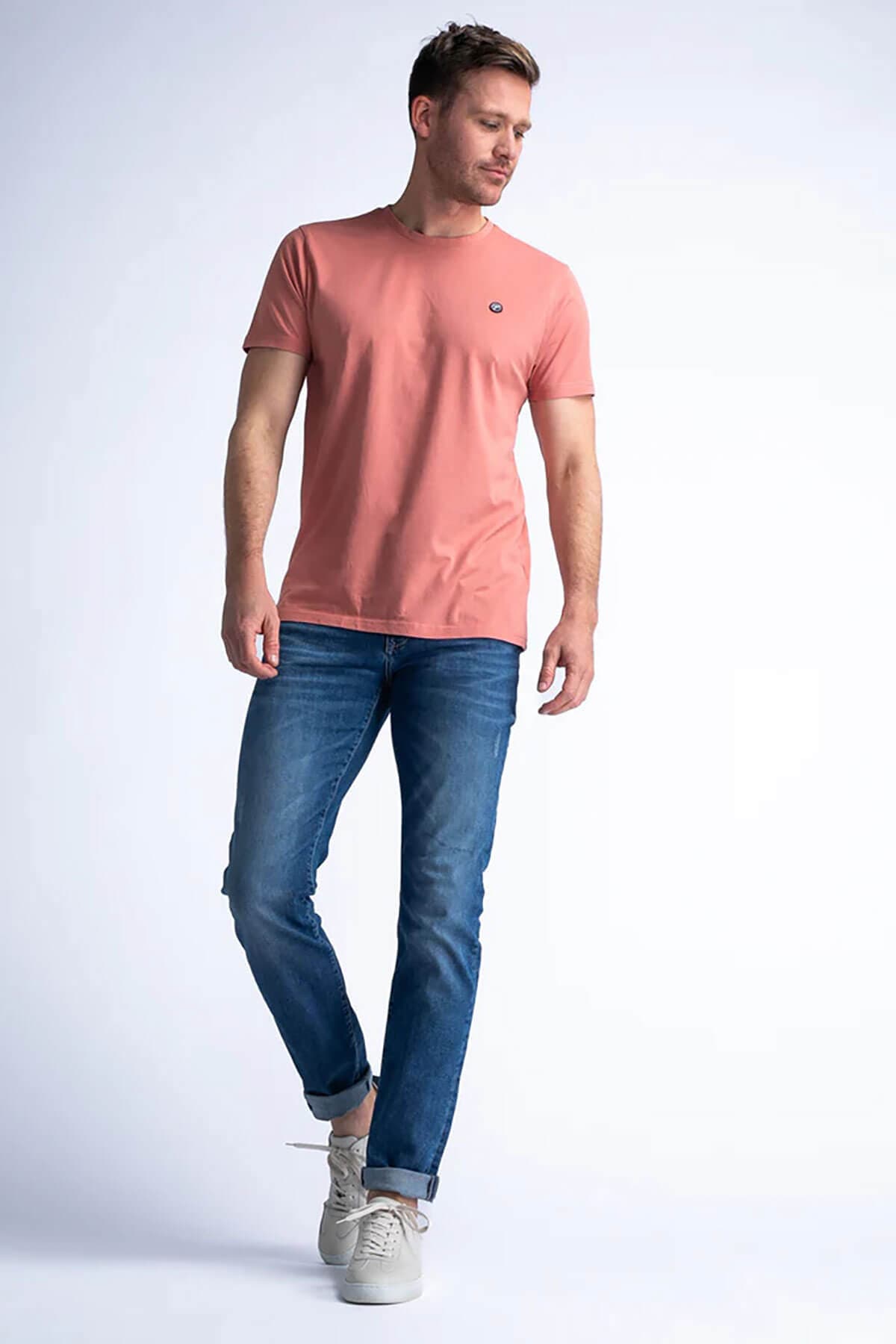 Petrol Industries Logo T-Shirt Seashine