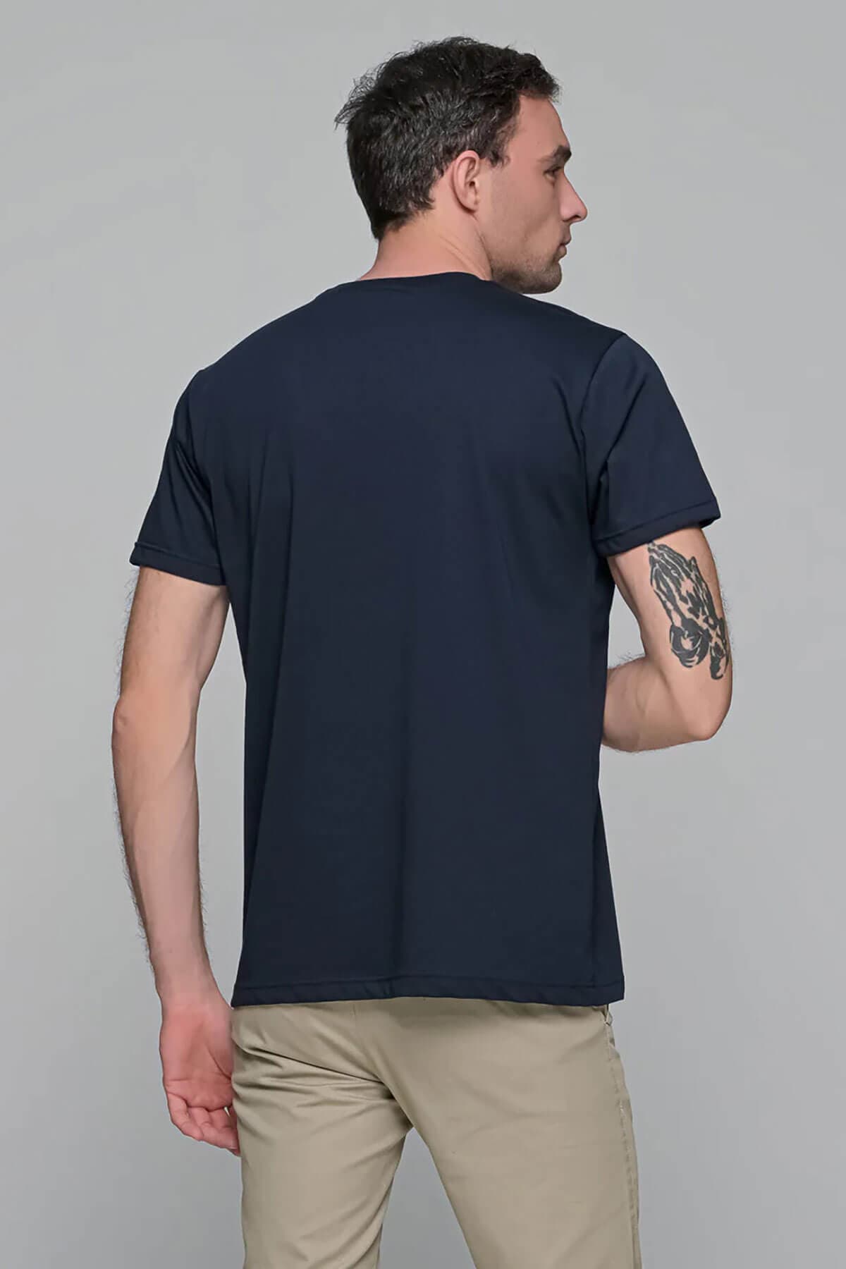 Everbest T-Shirt Με Λογότυπο Saint Tropez - Σκούρο‌‌ μπλε