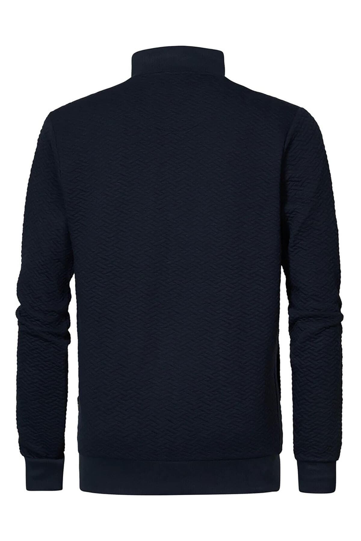 Petrol Industries Vintage Look Ζακέτα Harmony - Σκούρο‌‌ μπλε