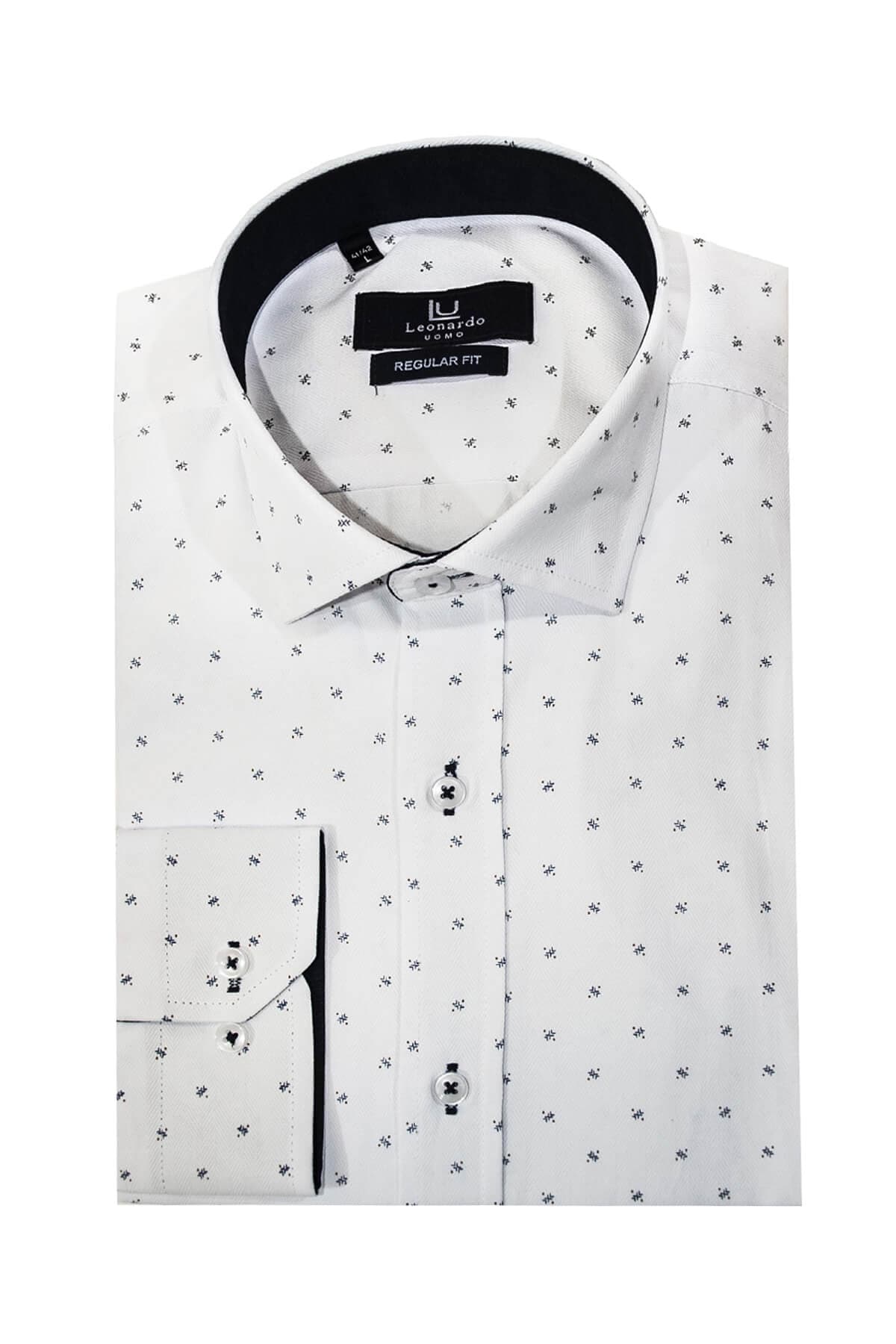 Men's Shirts Leonardo Uomo White