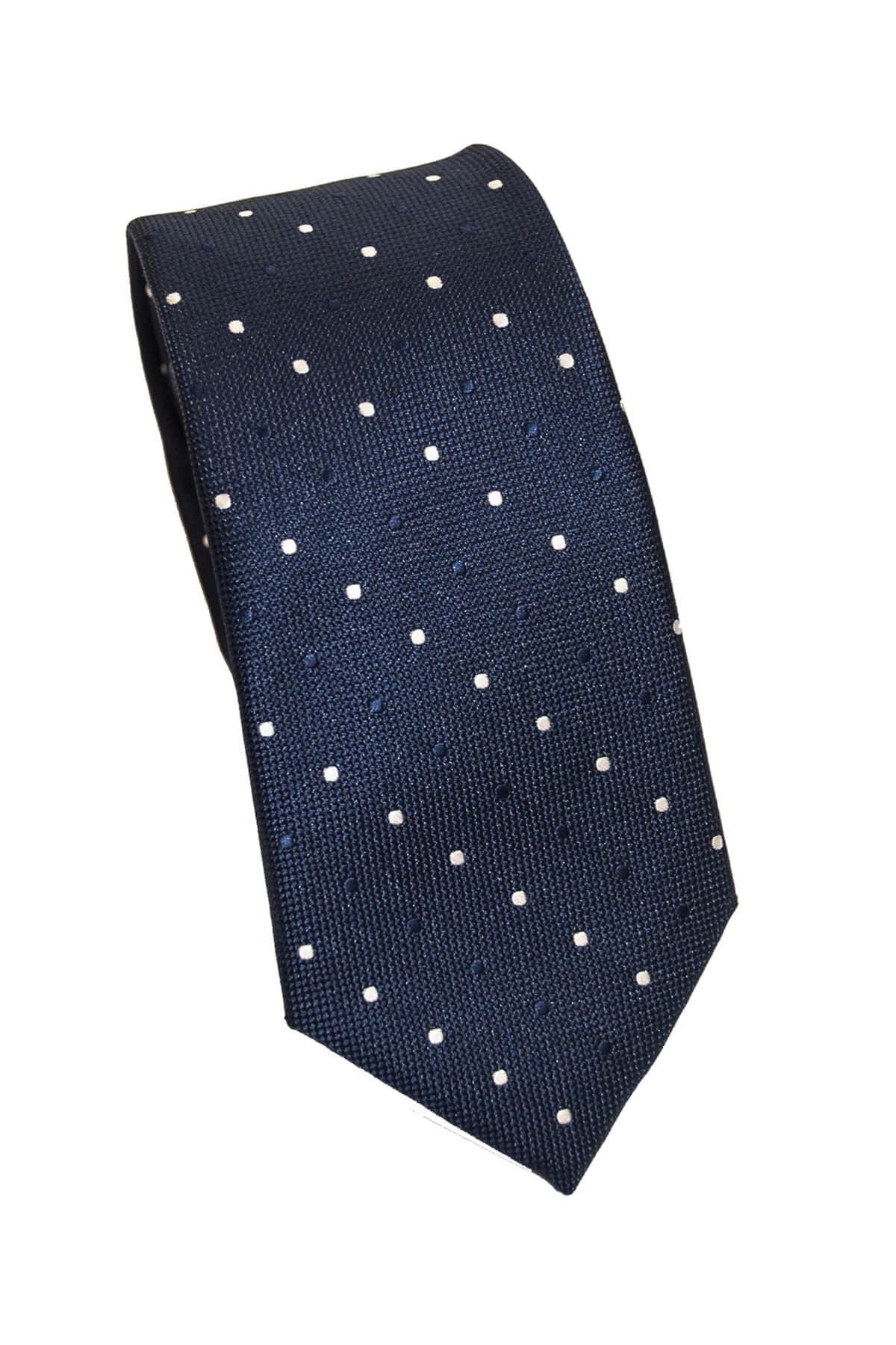 Leonardo Uomo Γραβάτα Με Μαντήλι Πουά