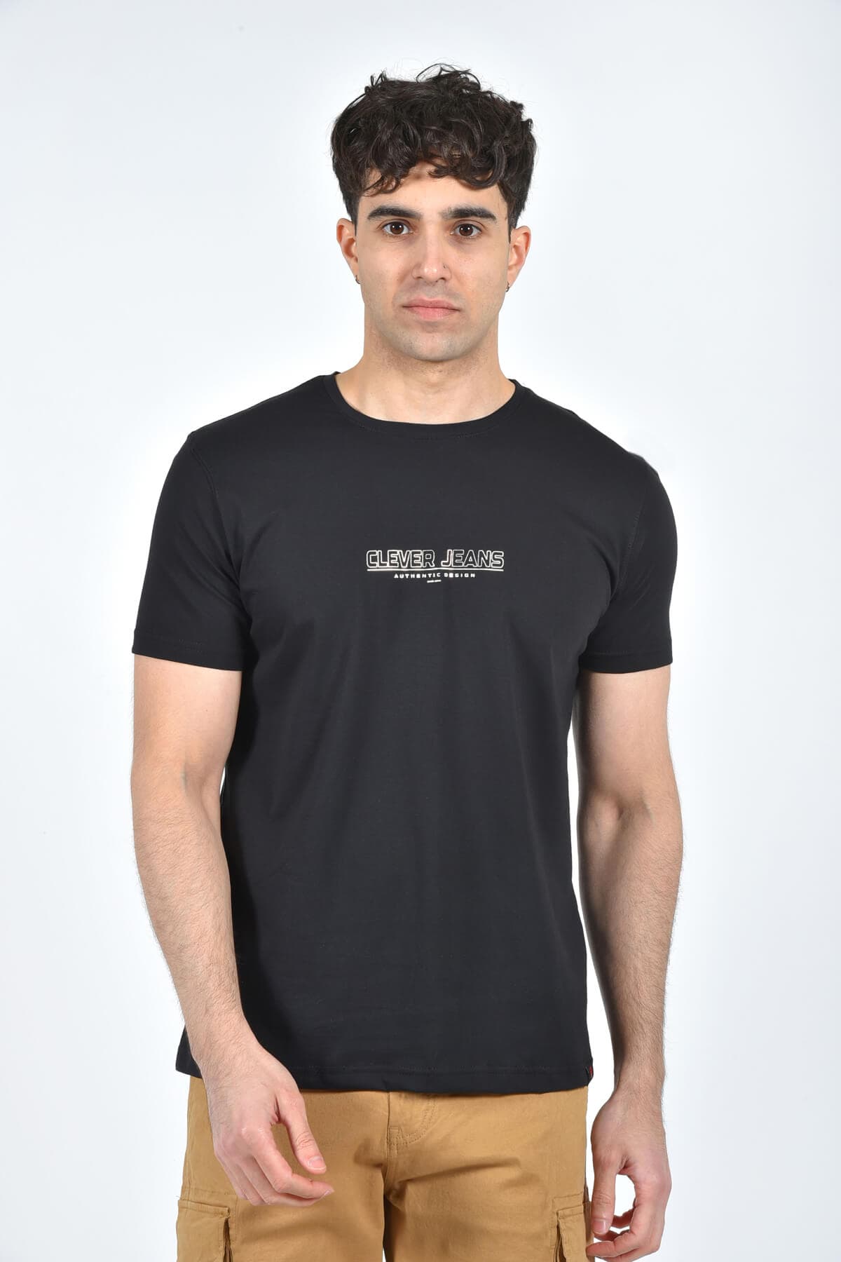 Clever T-shirt Με Logo - Σκούρο‌‌ μπλε - CT24200