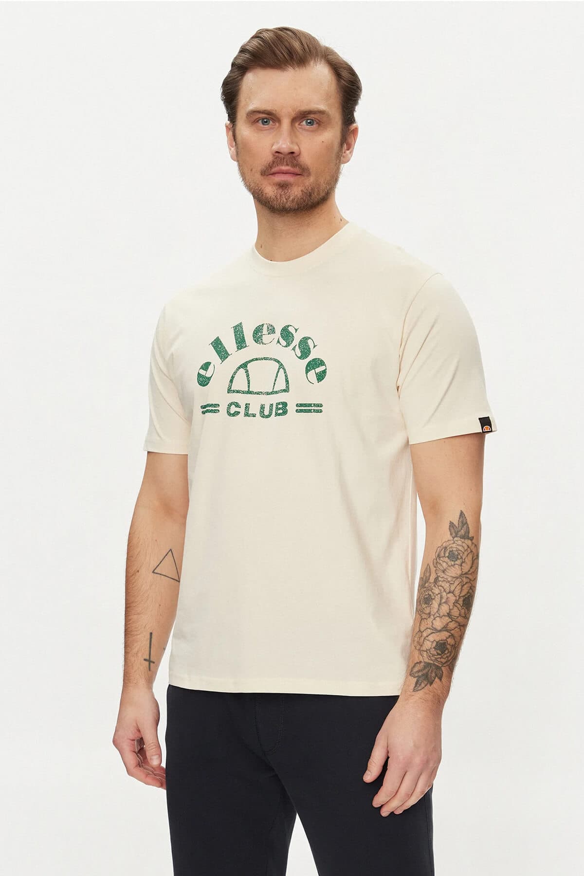 Men's T-Shirts Ellesse Beige