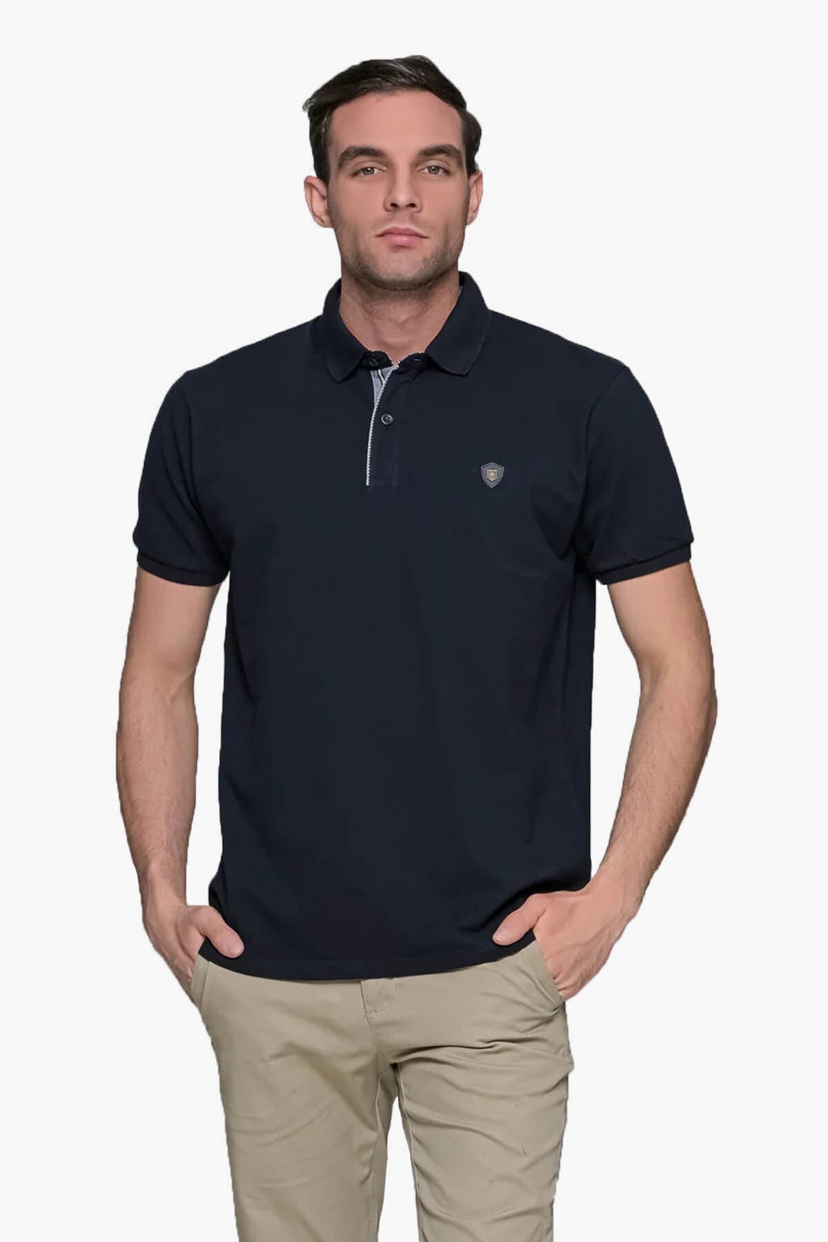 Men's Polo Shirts Everbest Black