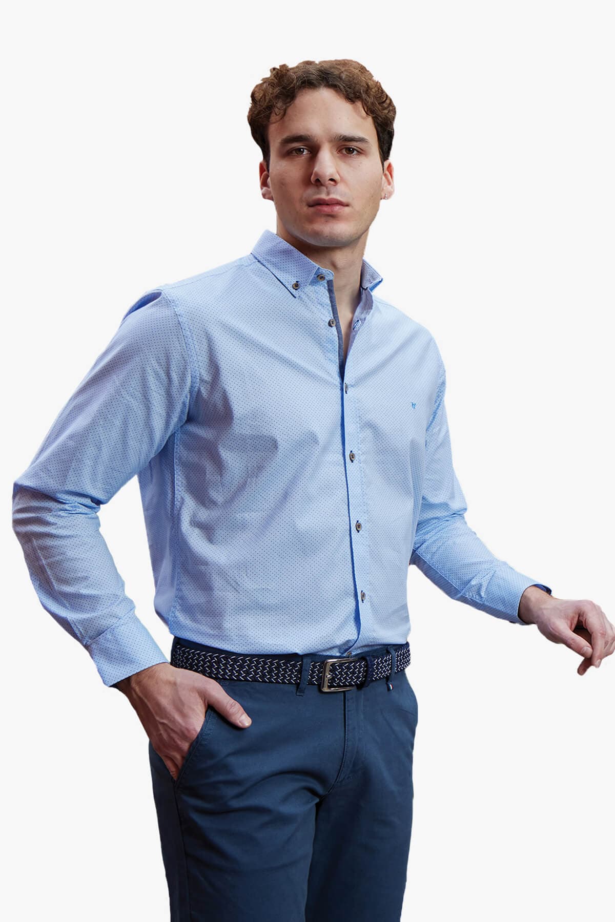 Men's Shirts Visconti Blue