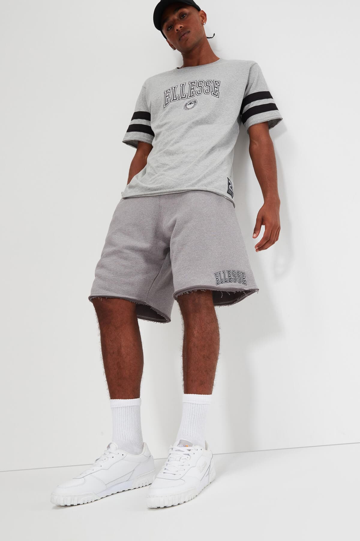 Men's Sweat Shorts Ellesse Gray