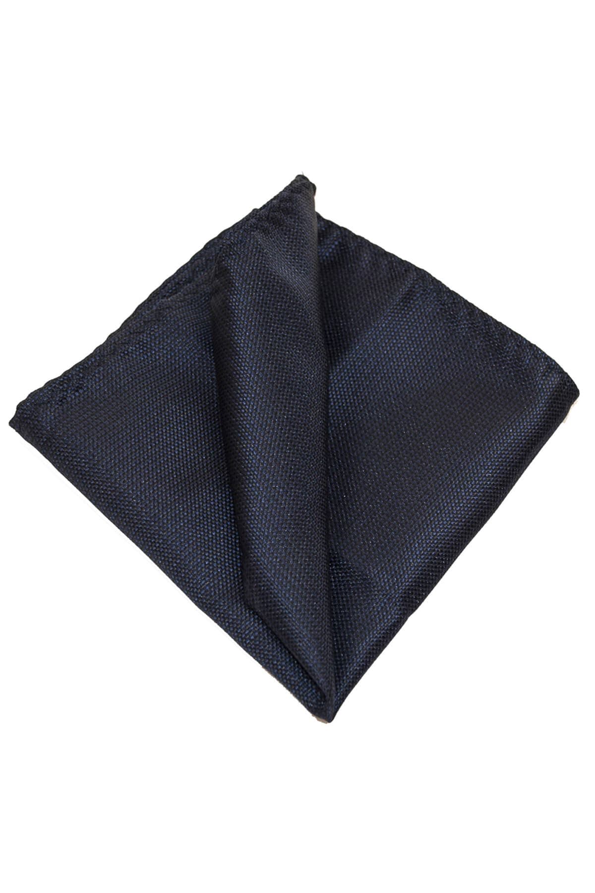 Leonardo Uomo Γραβάτα Με Μαντήλι Μικροσχέδιο - Σκούρο‌‌ μπλε - 4767
