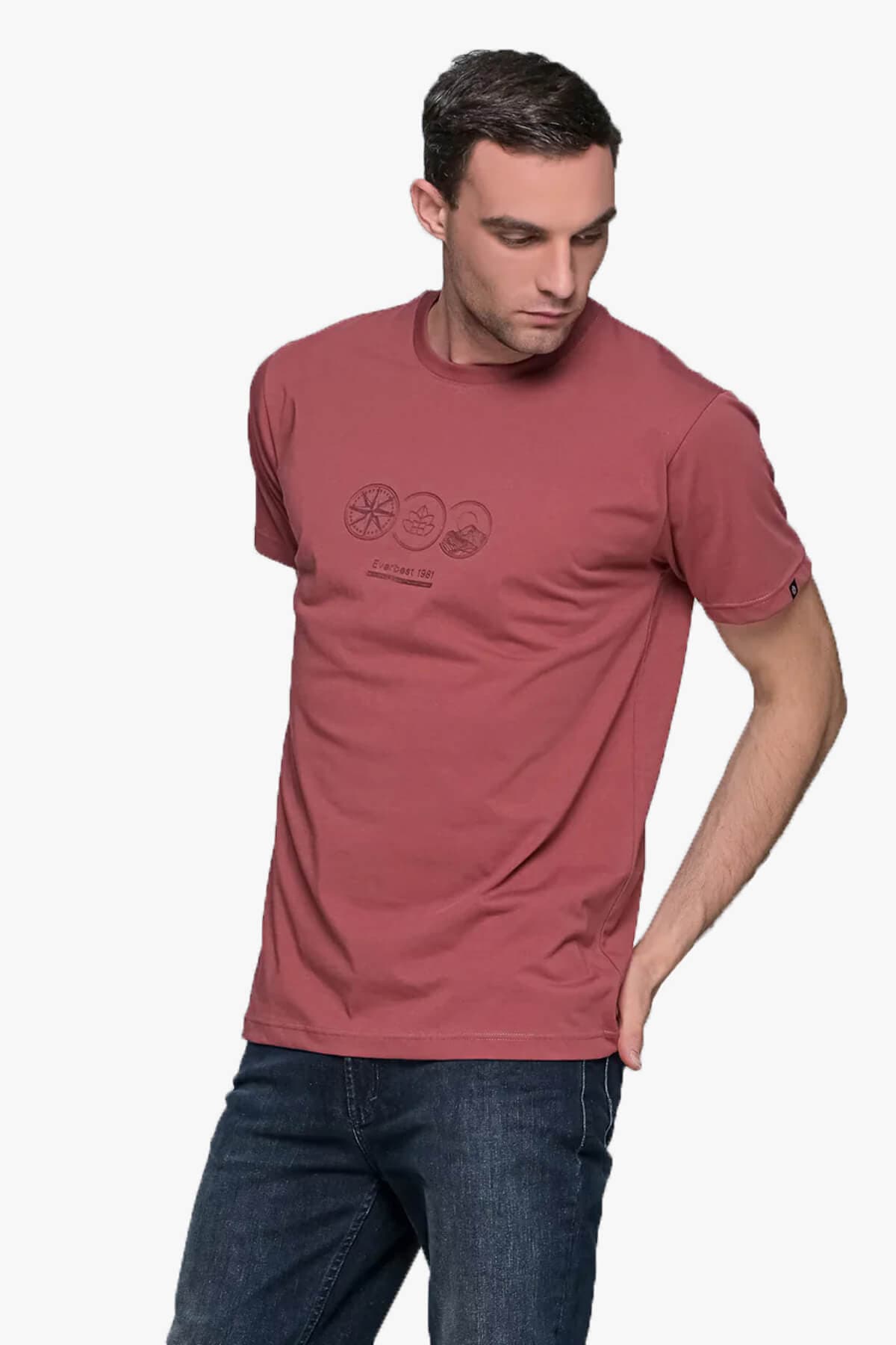 Everbest T-Shirt Με Σχέδιο Capillary Circle