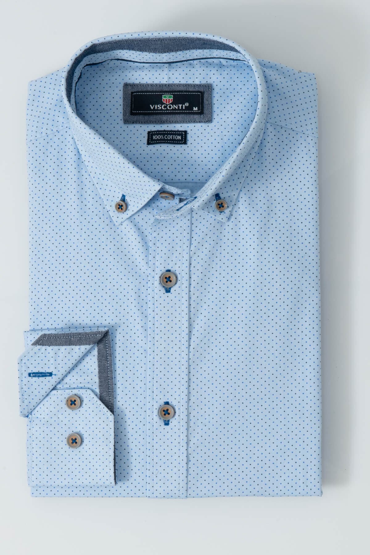 Visconti Πουκάμισο Με Μικροσχέδιο