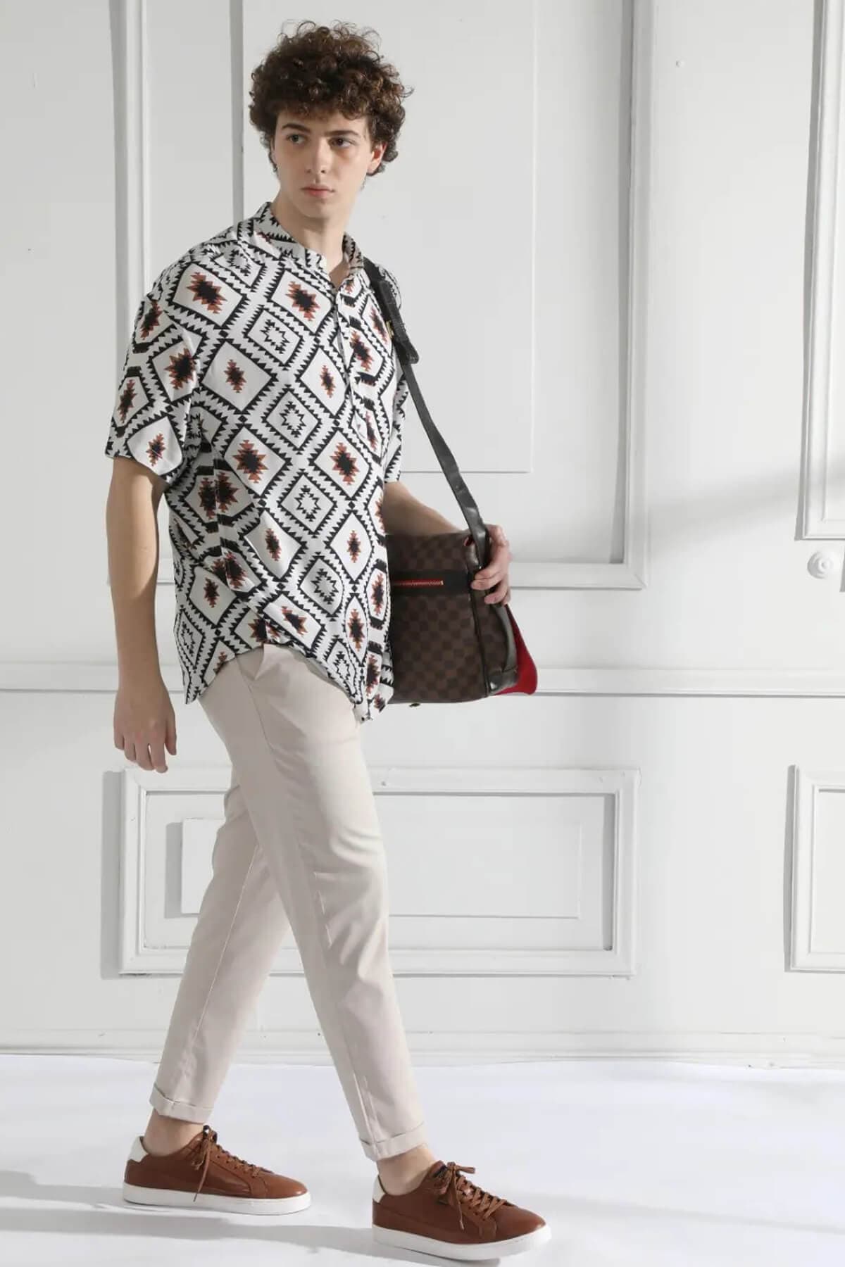 Men's Chino Pants Makan Beige