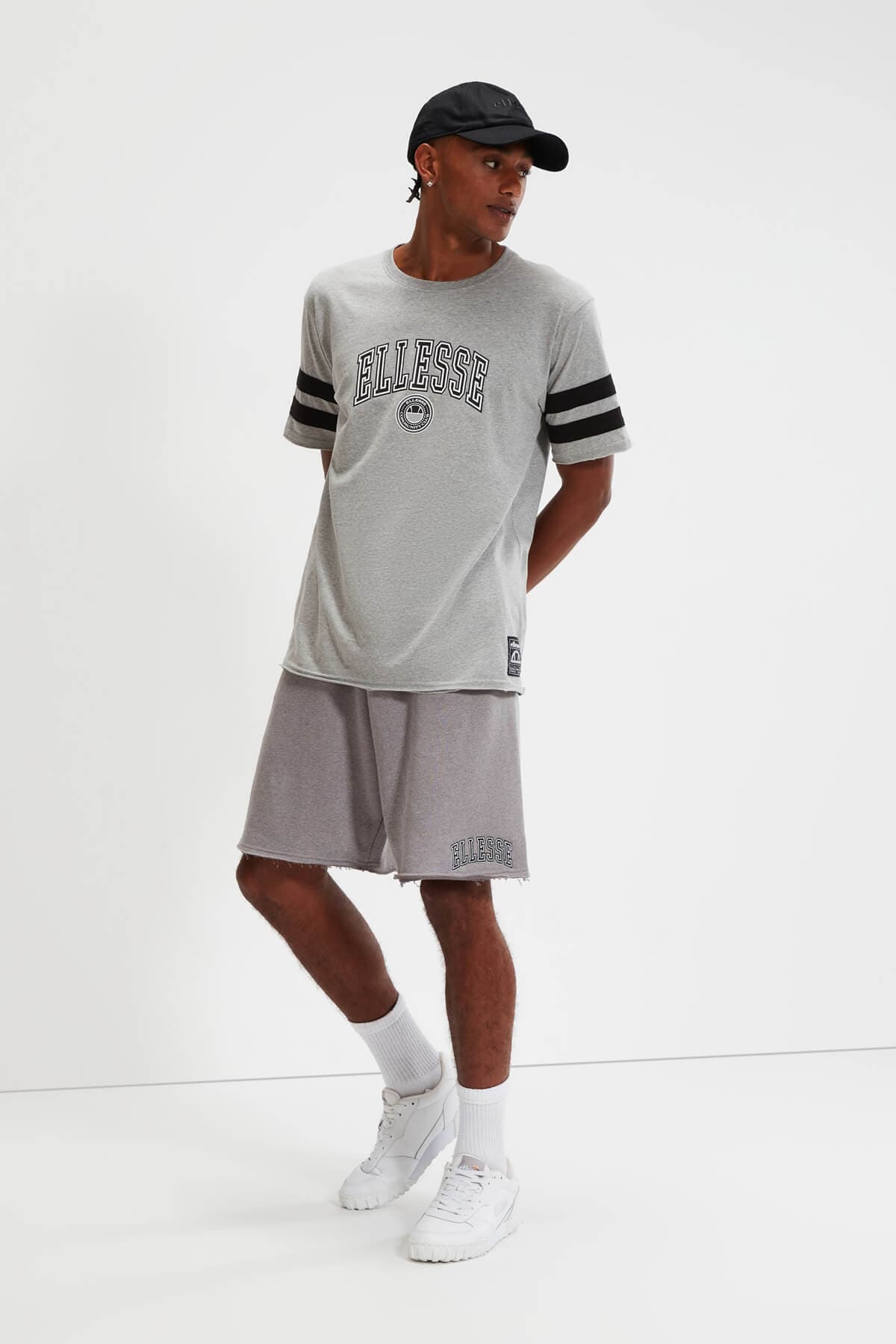 Men's Sweat Shorts Ellesse Gray