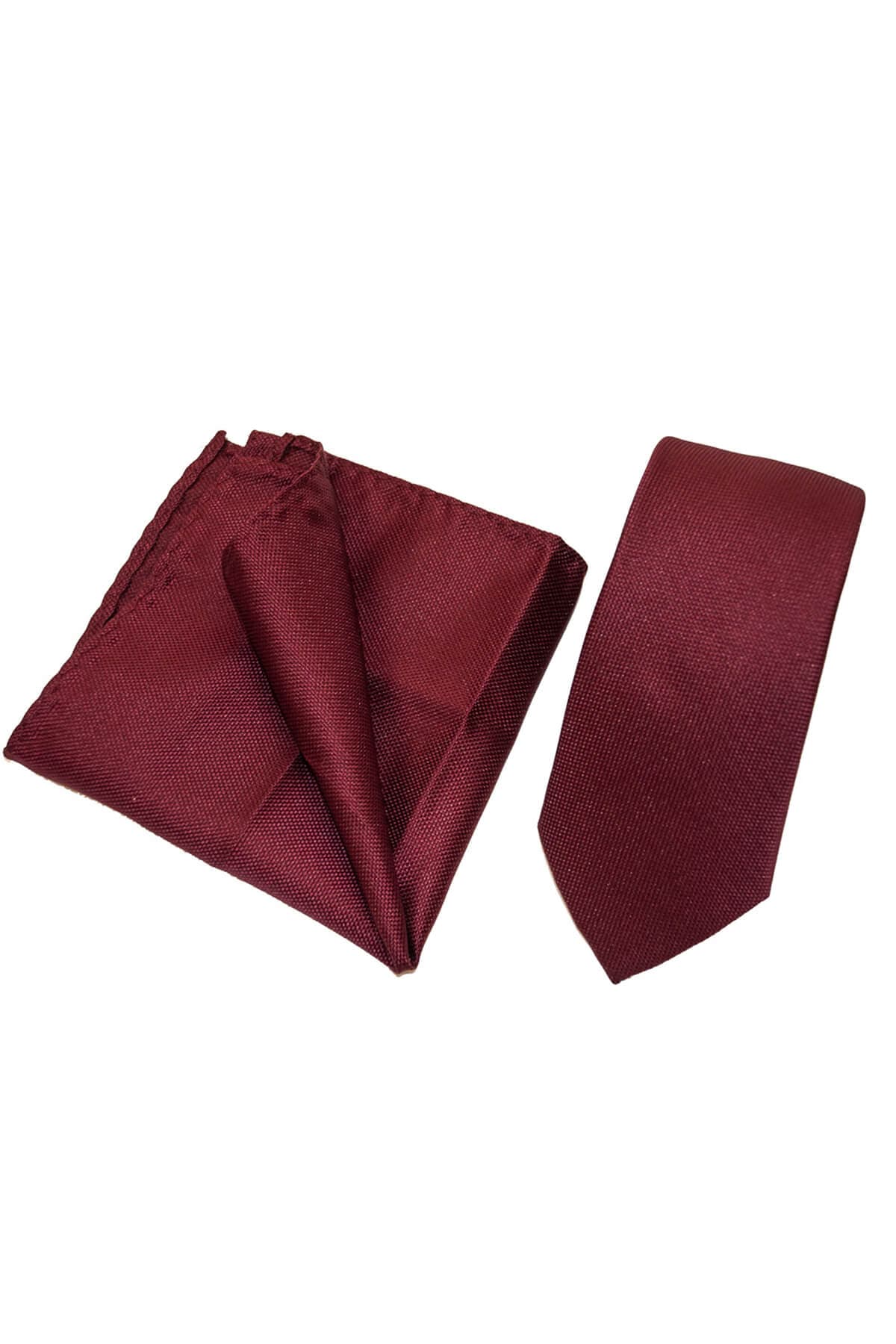 Leonardo Uomo Γραβάτα Με Μαντήλι Μικροσχέδιο