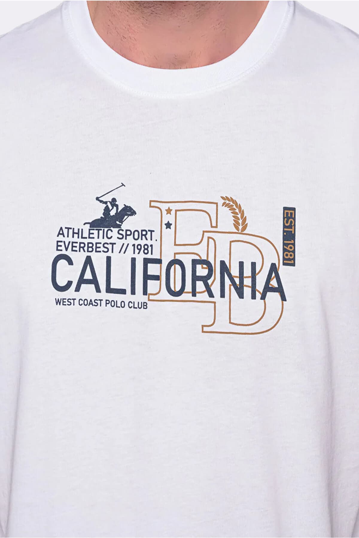 Everbest T-Shirt Με Σχέδιο California