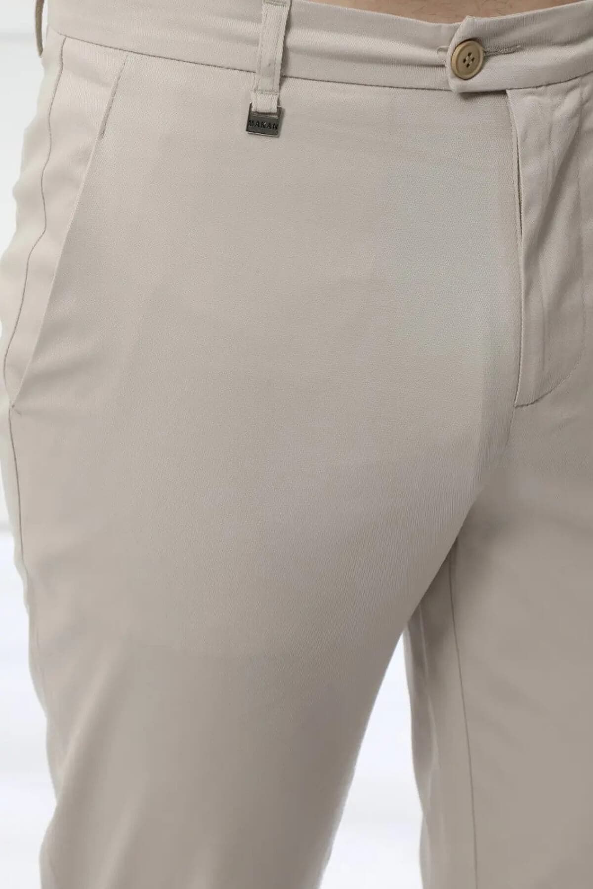 Men's Chino Pants Makan Beige