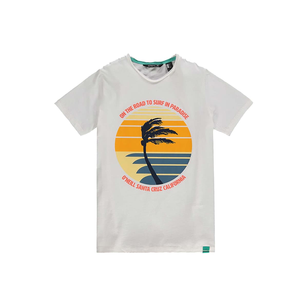 Boys` Lb Palm Print T-Shirt Ασπρο