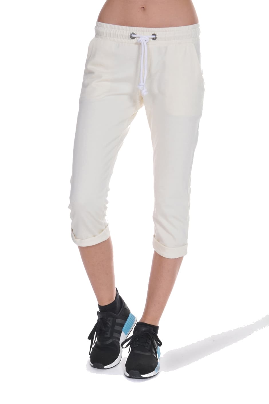 Women's Sports Leggings Body Talk White