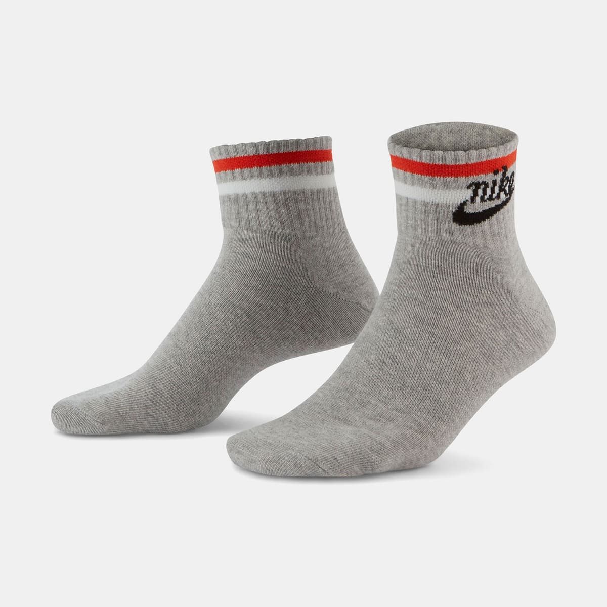 Nike Essential Ankle Socks Γκρι