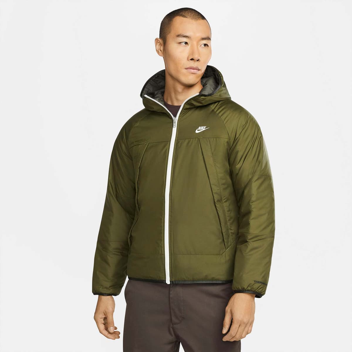 Men's Sports Hoodies & Sweatshirts Nike Khaki