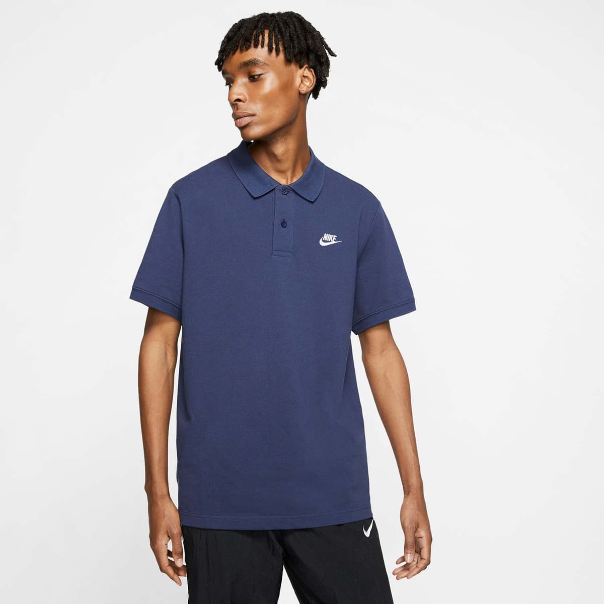 Nike Sportswear Polo T-Shirt Ασπρο