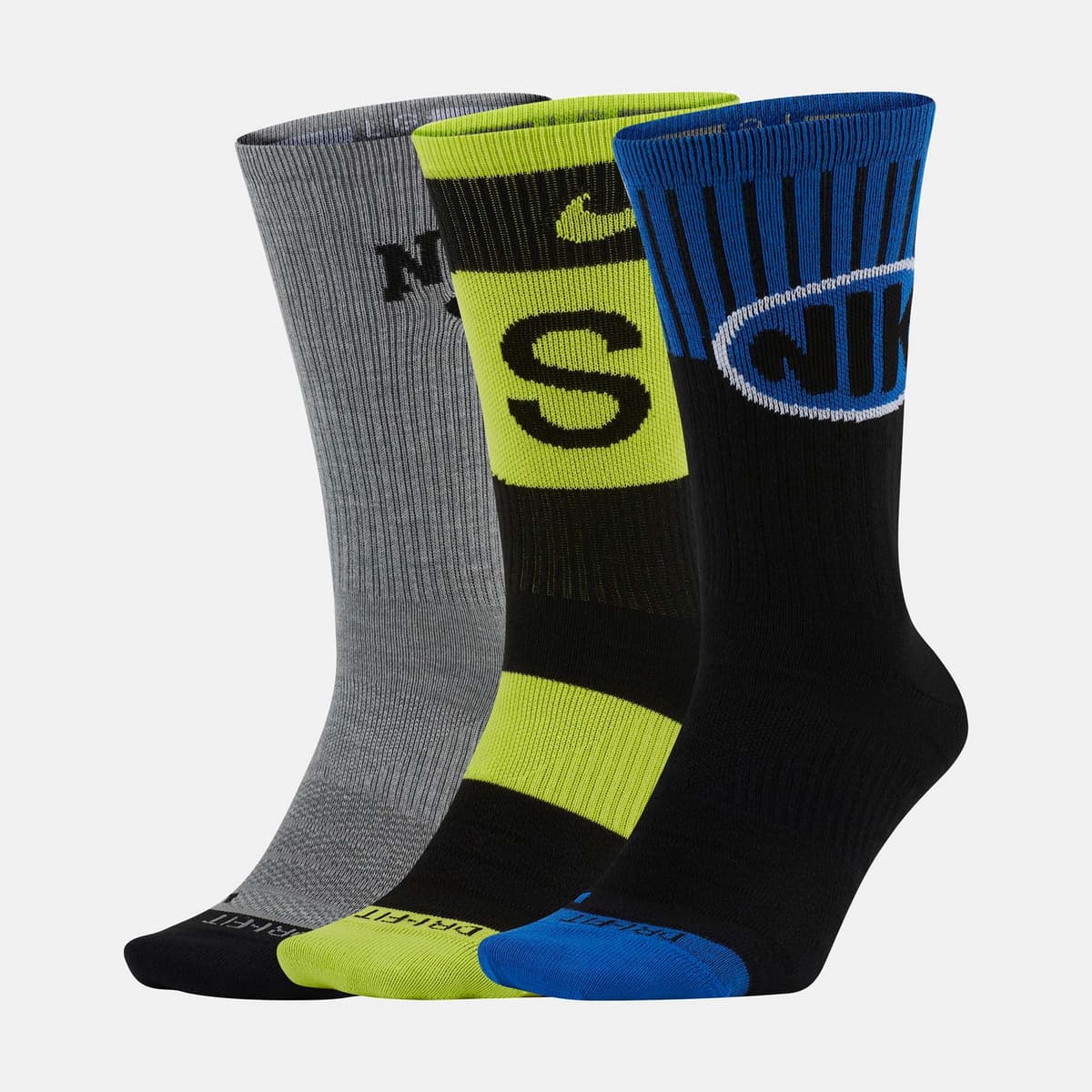 Nike Sb Lightweight Crew Socks Πολυχρωμο