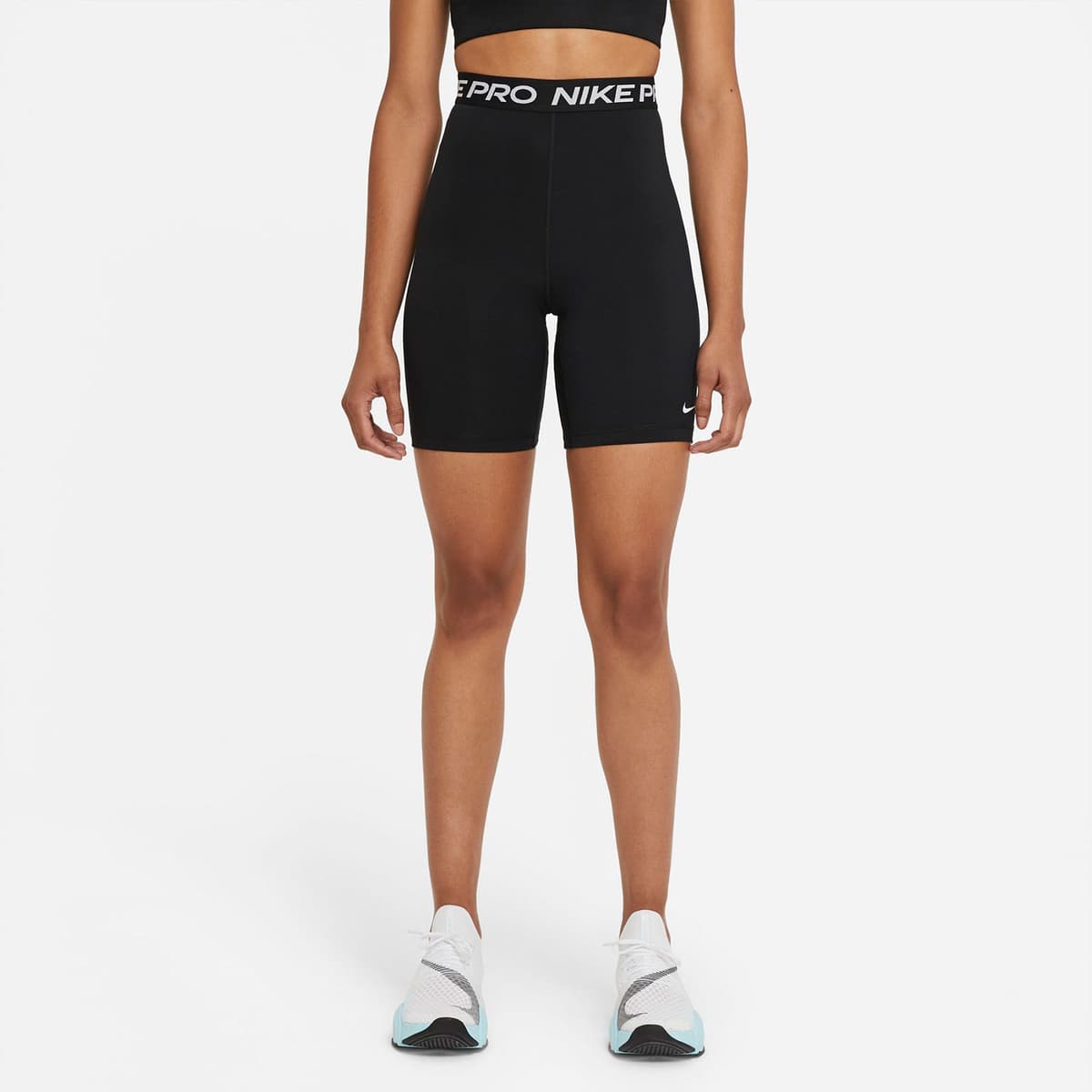 Nike Pro 365 High-Rise Short Training Tights Χακι