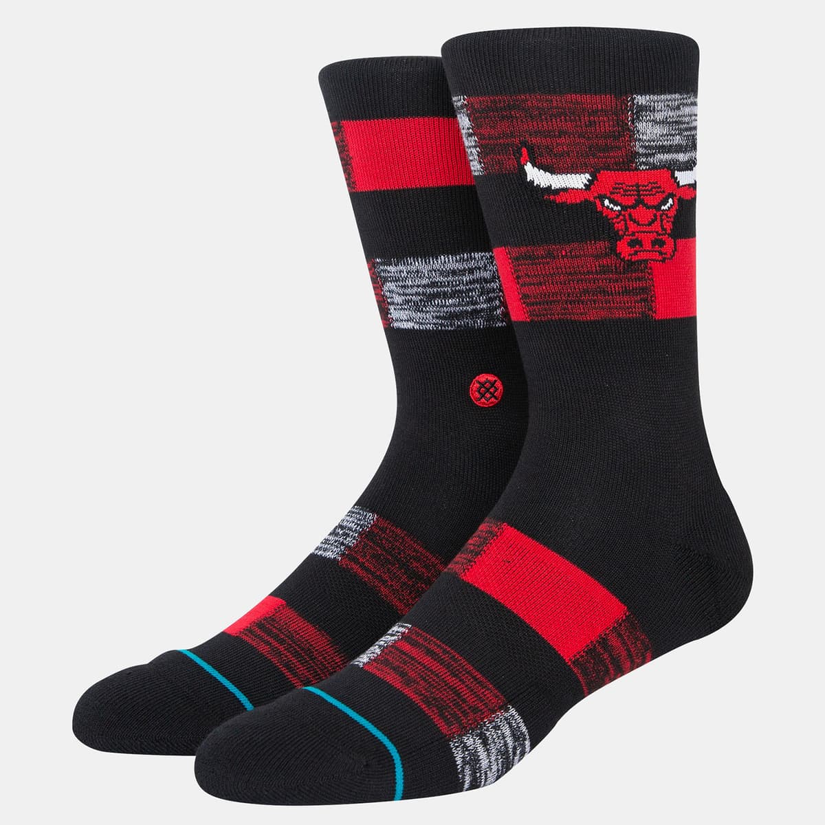 Stance Bulls Cryptic Crew Sock Μαυρο