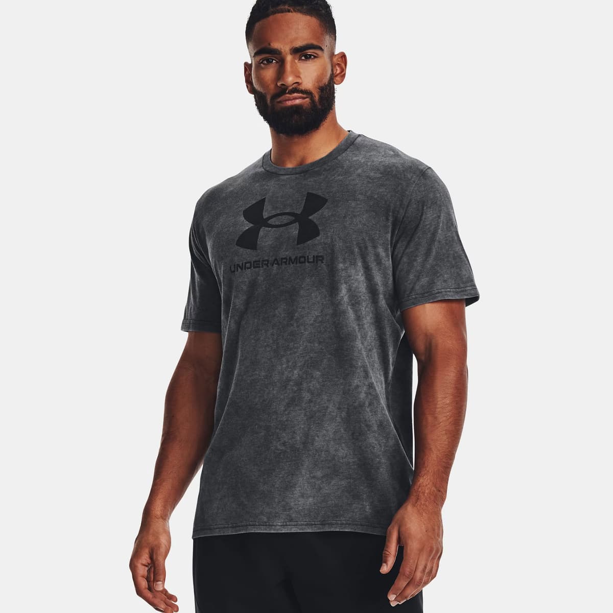 Under Armour Wash Tonal Sportstyle T-Shirt Μπλε